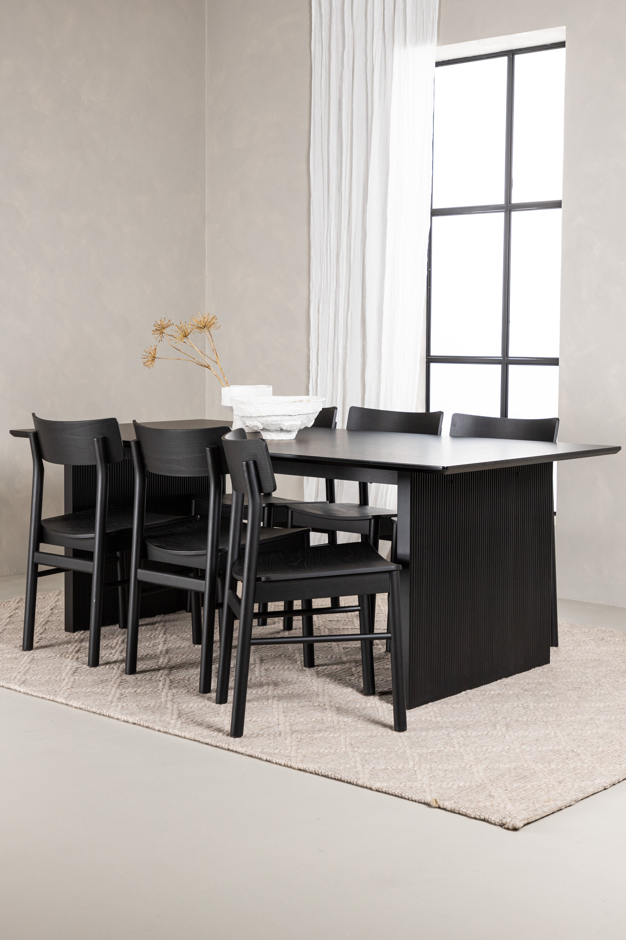 deLOHN Vail, Montros Téglalap alakú étkezőgarnitúra