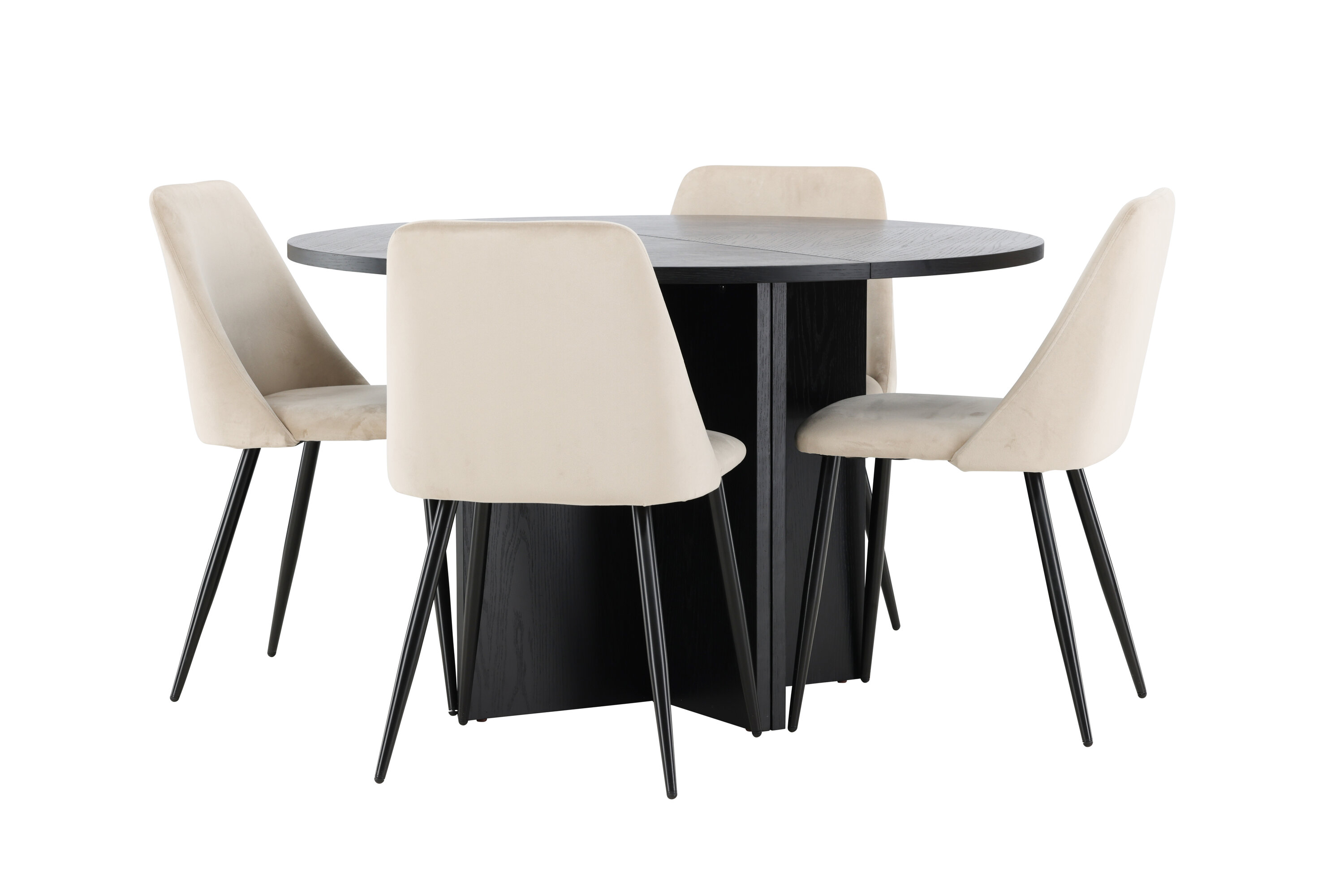 deLOHN Strada, Night Ovális étkezőgarnitúra