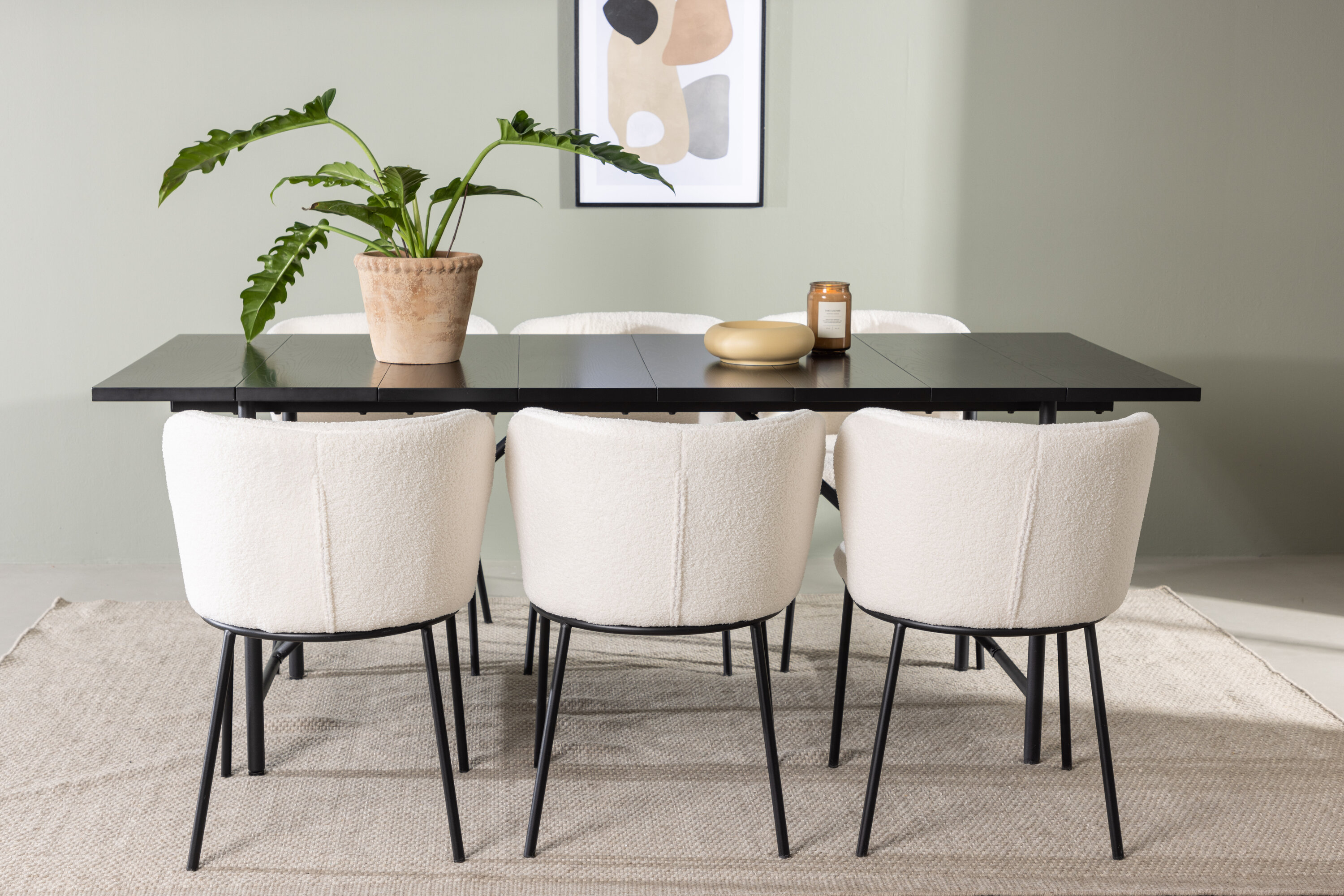 deLOHN Edina Téglalap alakú étkezőgarnitúra