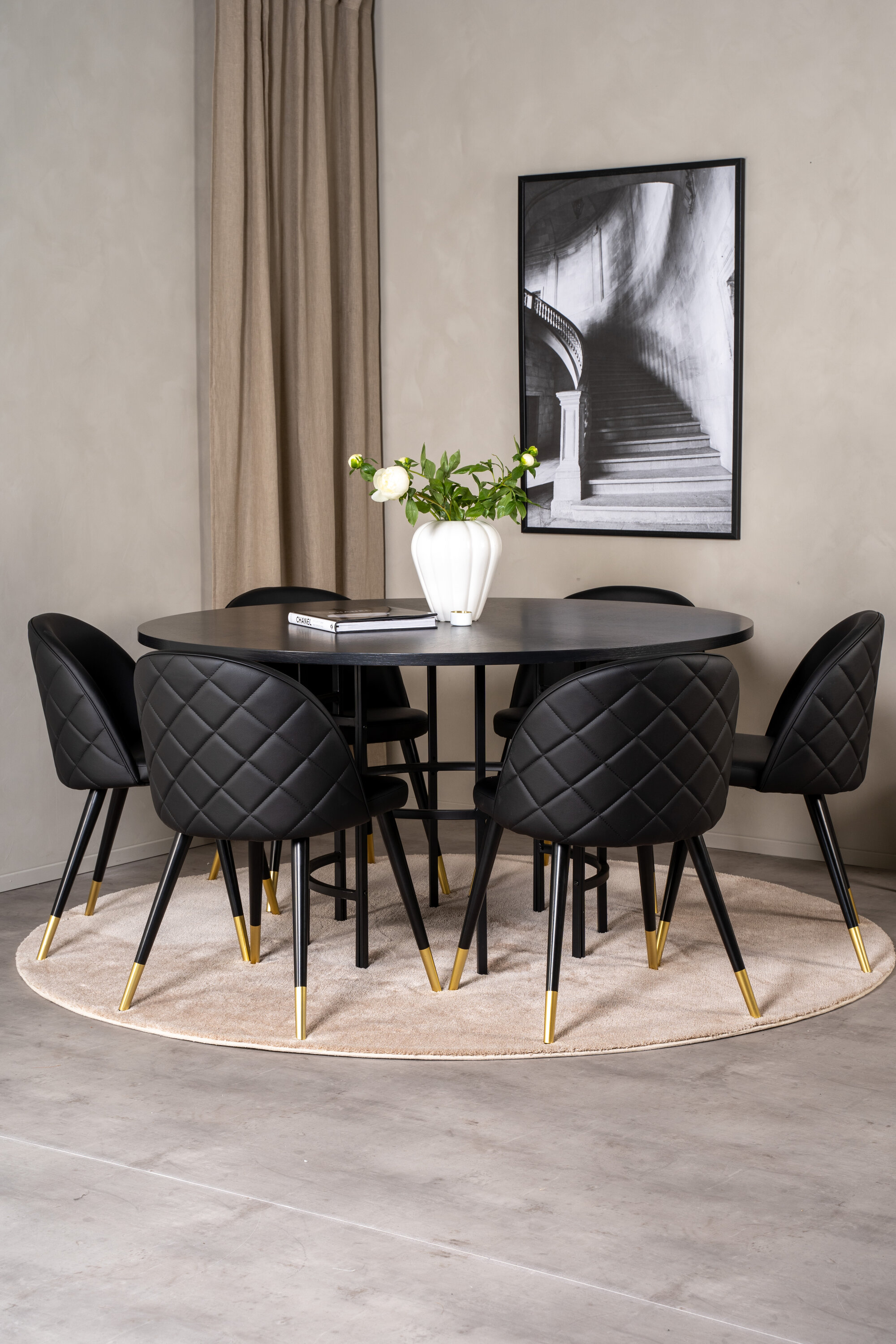 deLOHN Copenhagen, Velvet Kör alakú étkezőgarnitúra deLOHN Copenhagen, Velvet Kör alakú étkezőgarnitúra