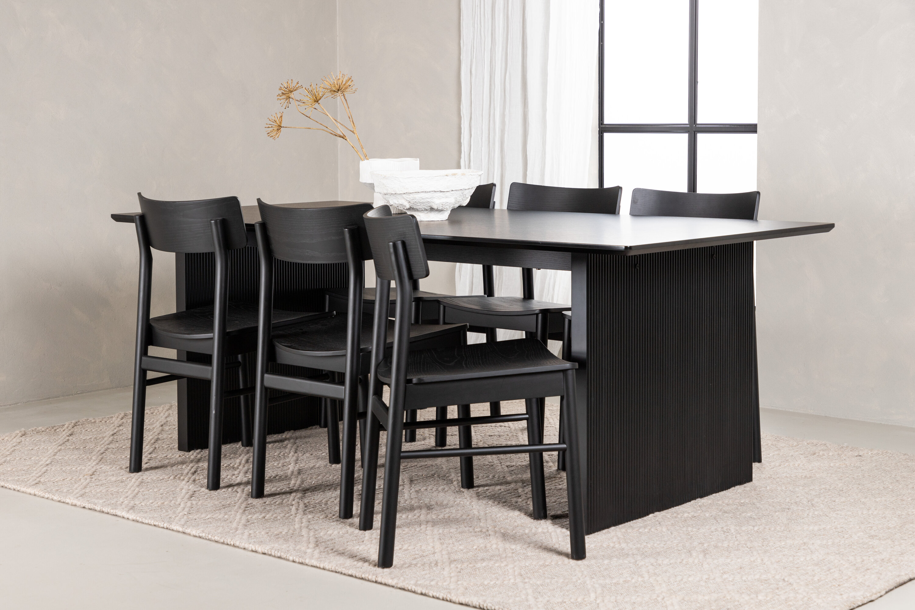 deLOHN Vail, Montros Téglalap alakú étkezőgarnitúra