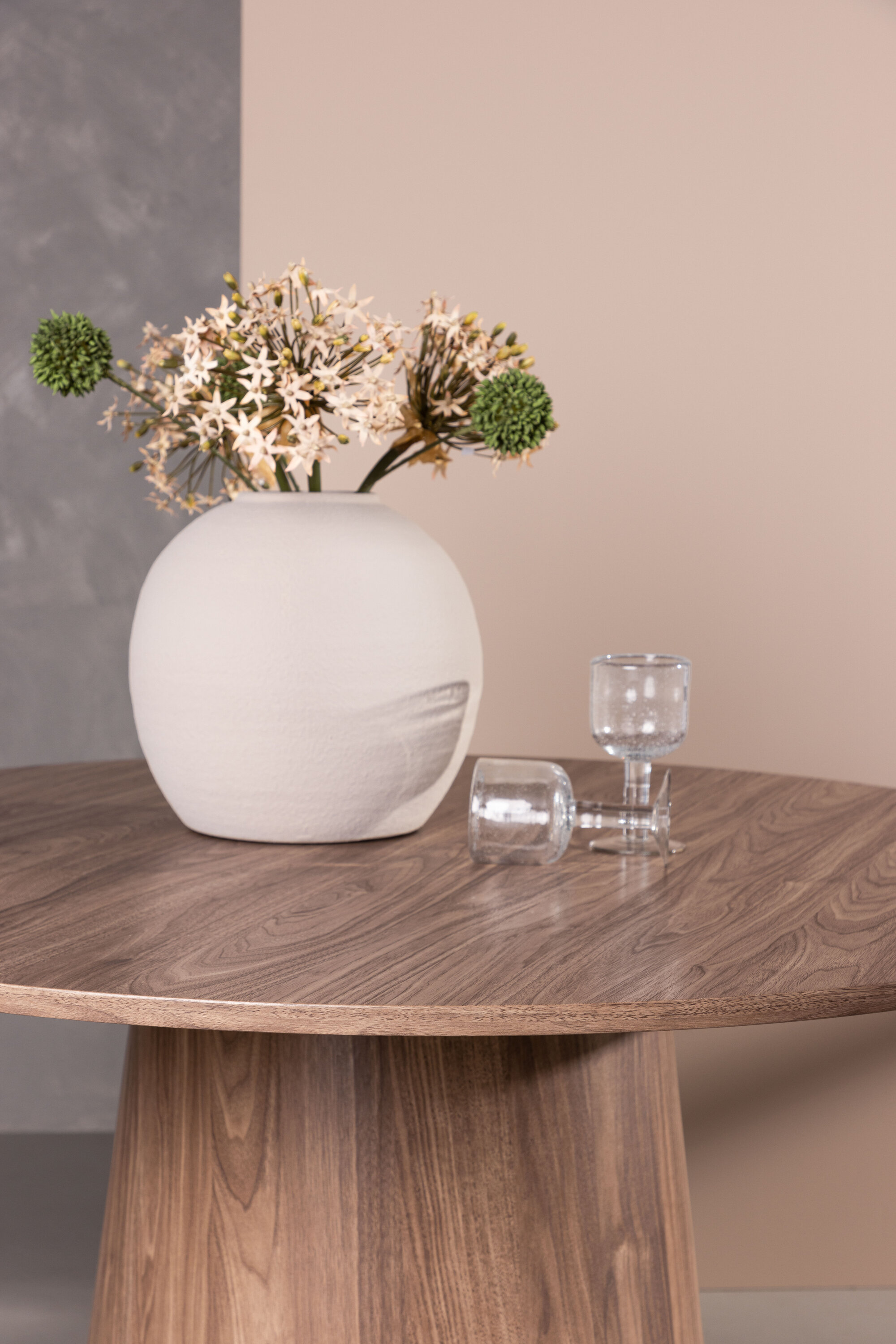 deLOHN Lanzo Kerek étkezőasztal