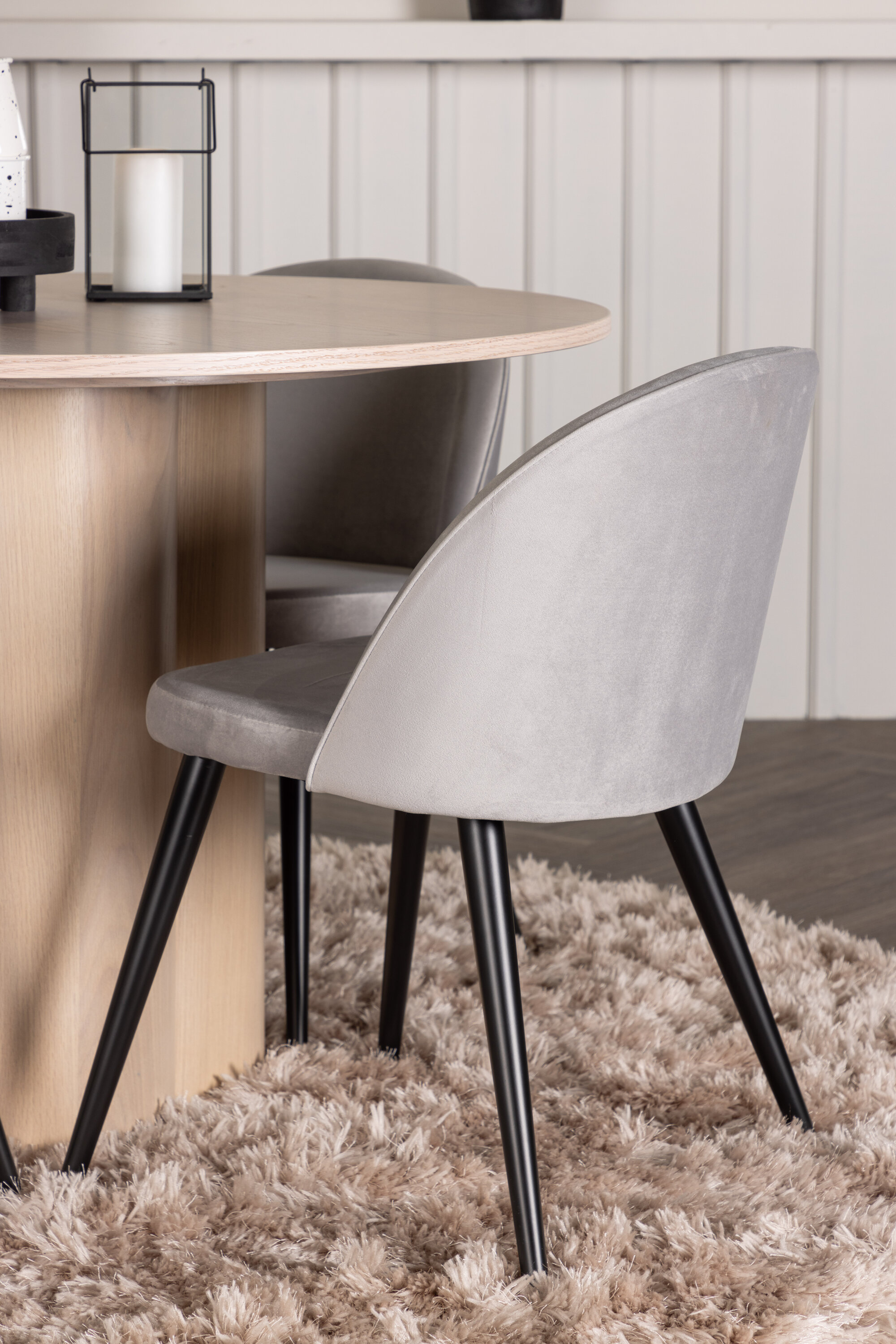 deLOHN Olivia, Velvet Kör alakú étkezőgarnitúra