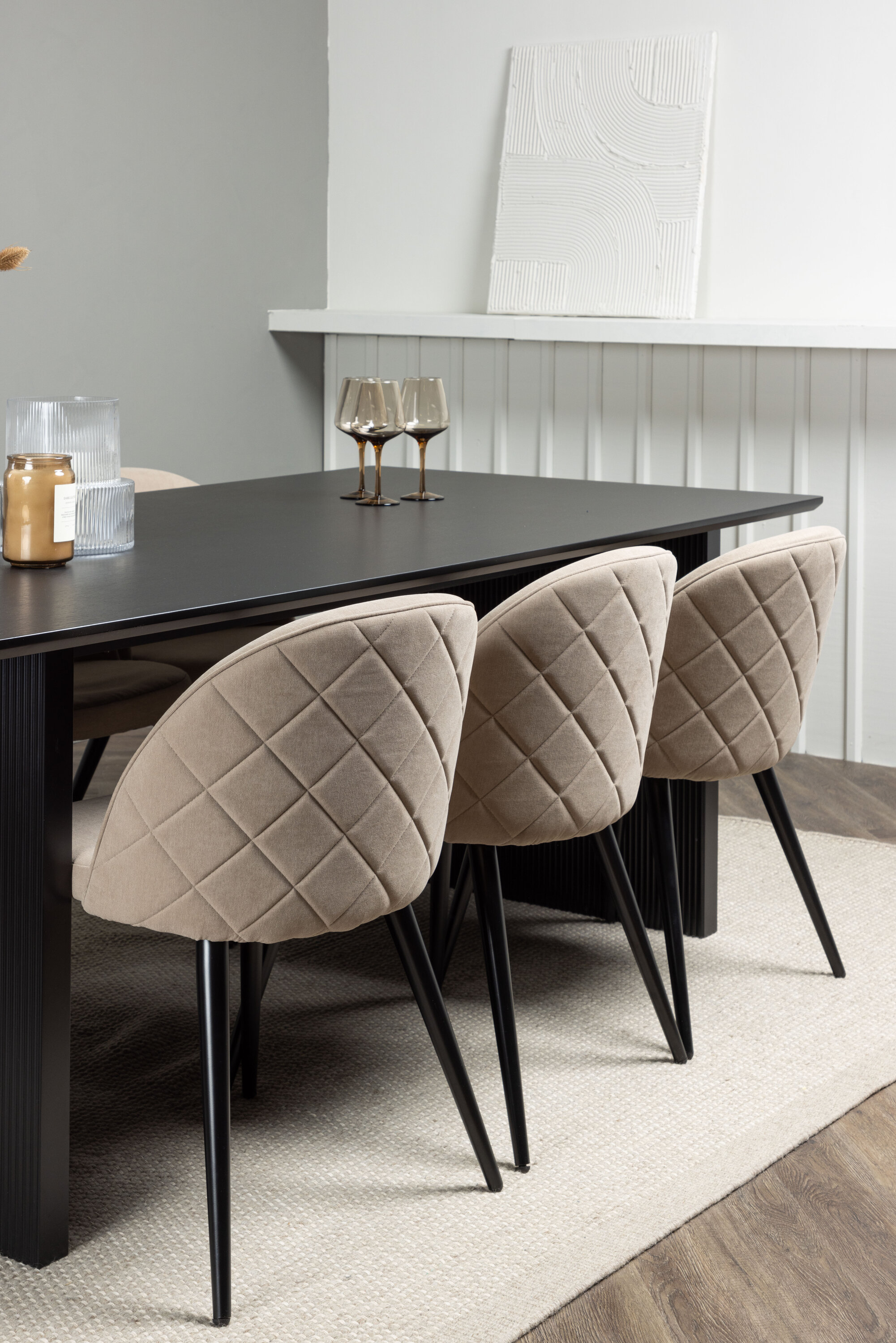 deLOHN Vail, Velvet Téglalap alakú étkezőgarnitúra