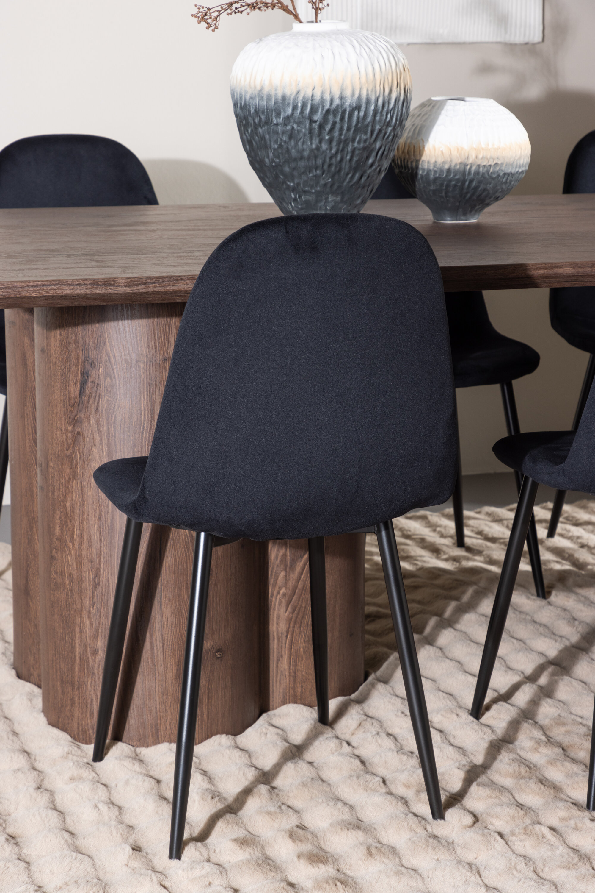 deLOHN Olivia, Polar Téglalap alakú étkezőgarnitúra