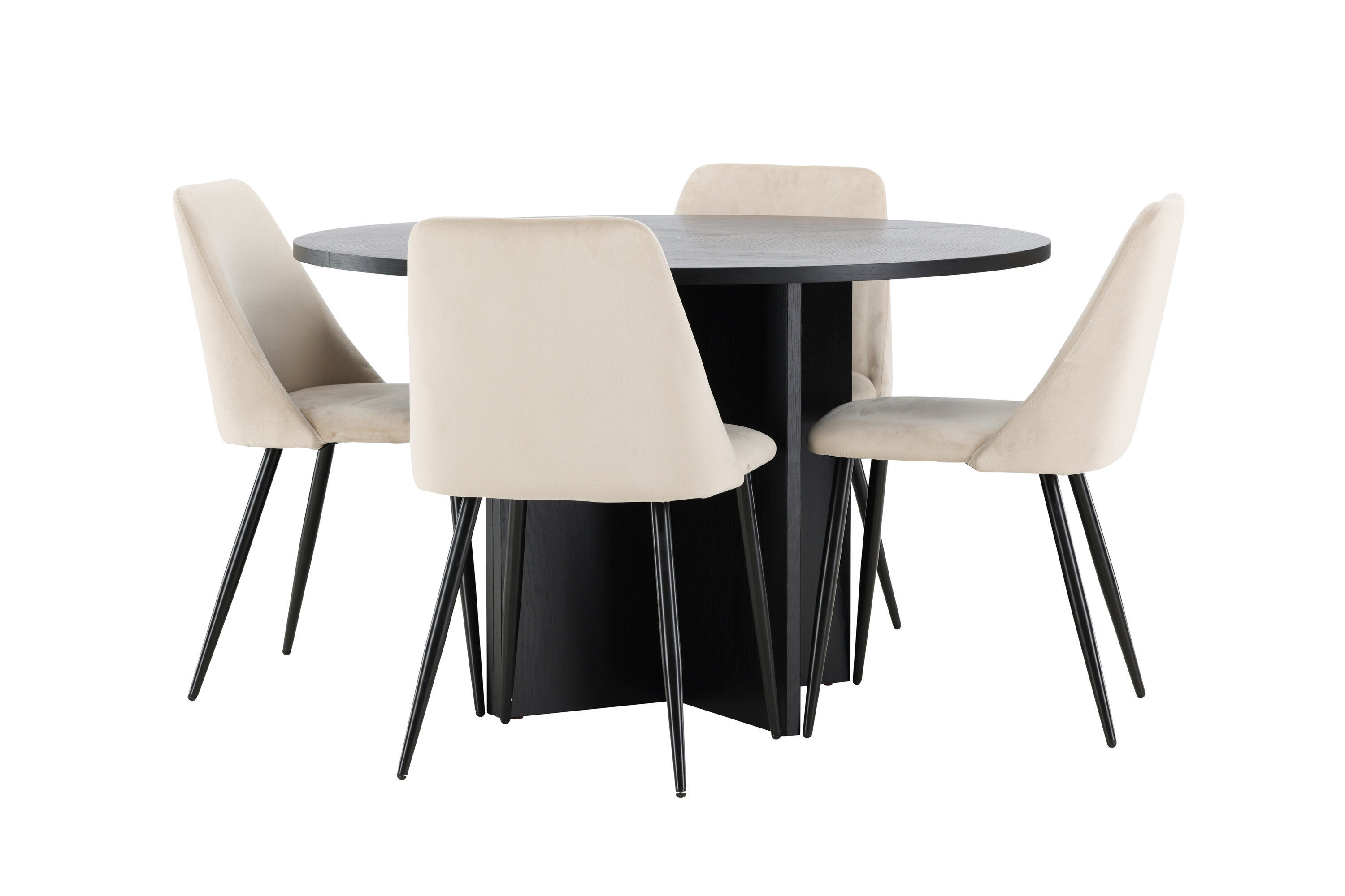 deLOHN Strada, Night Ovális étkezőgarnitúra