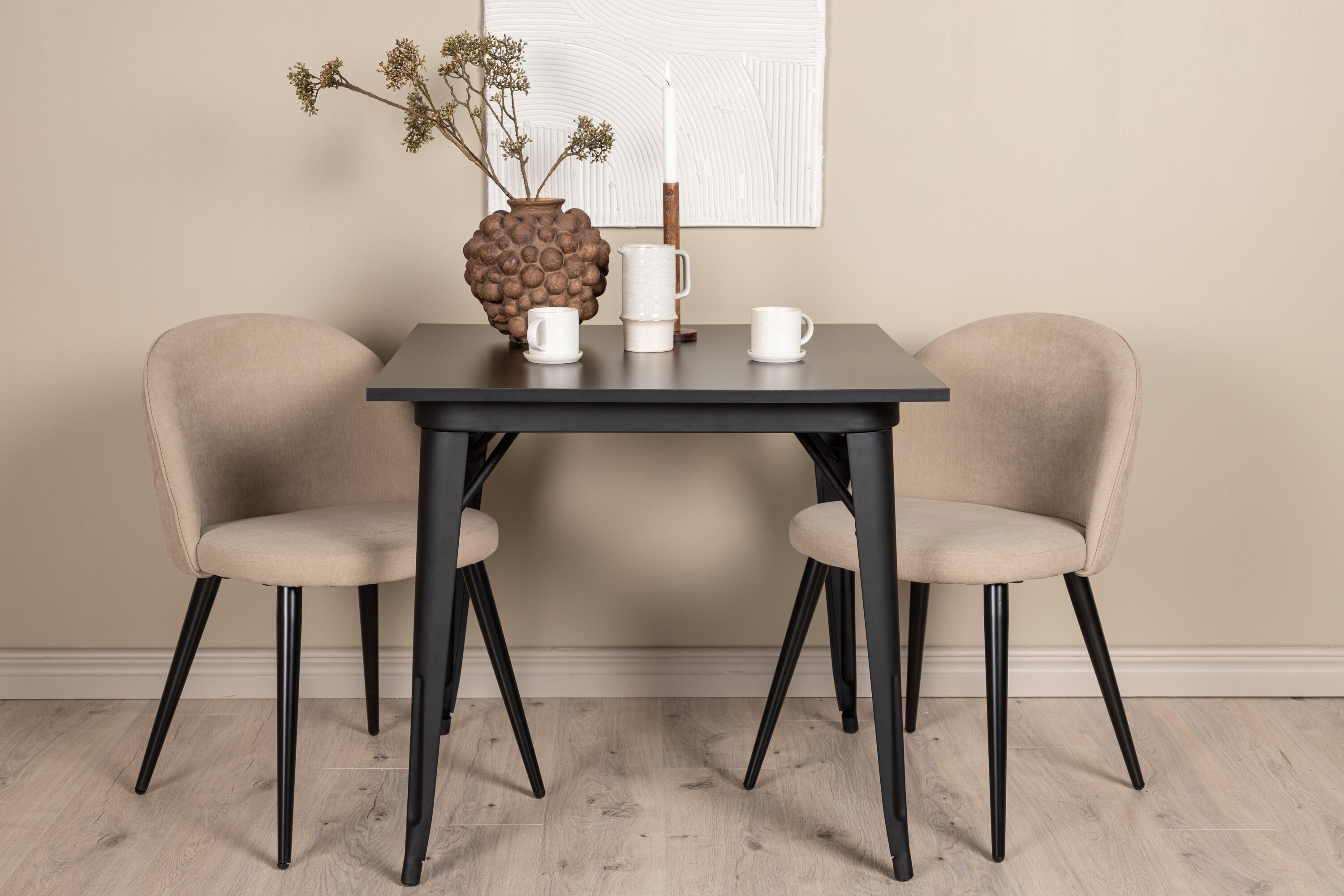 deLOHN Tempe, Velvet Téglalap alakú étkezőgarnitúra deLOHN Tempe, Velvet Téglalap alakú étkezőgarnitúra