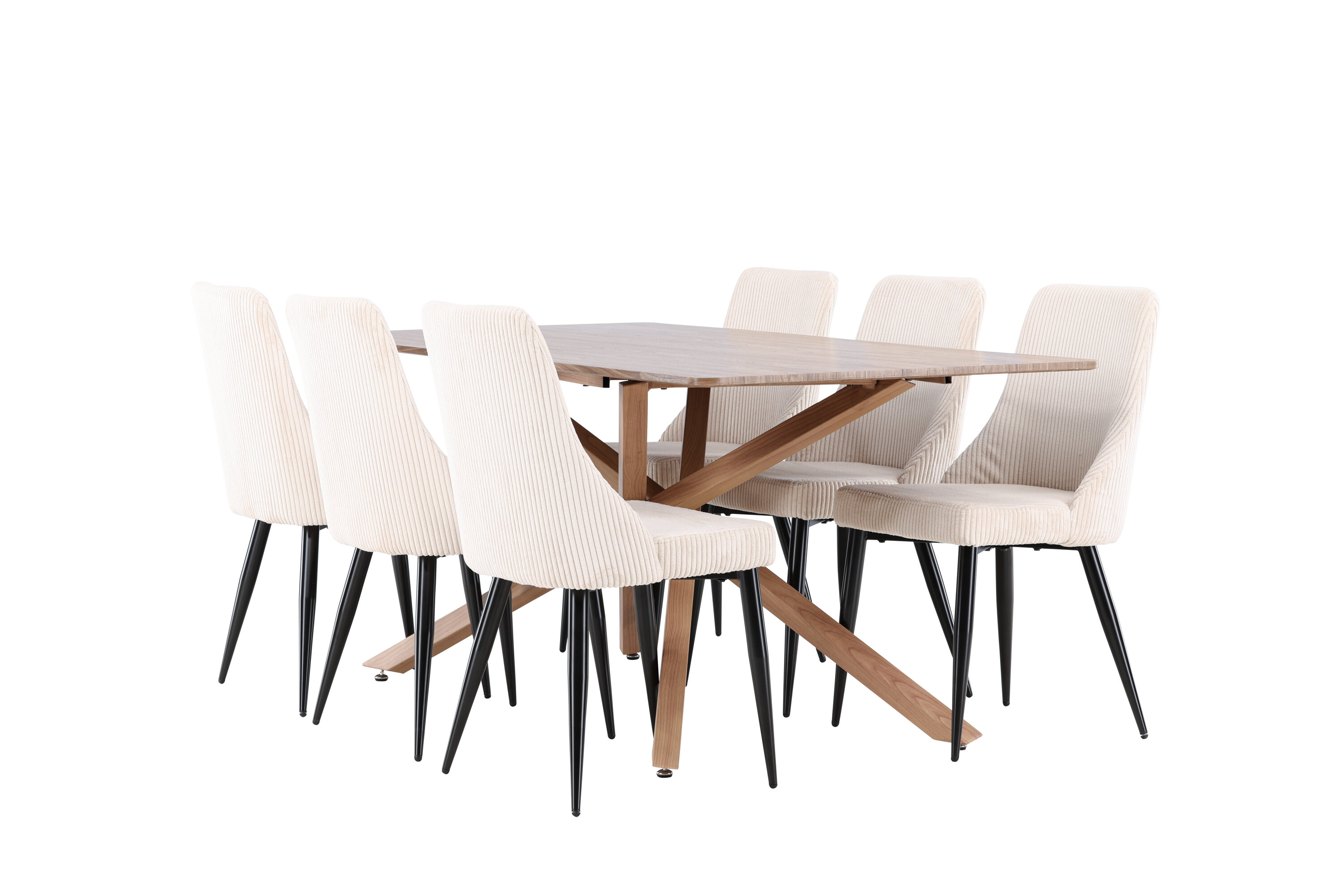 deLOHN Piazza, Leone Téglalap alakú étkezőgarnitúra