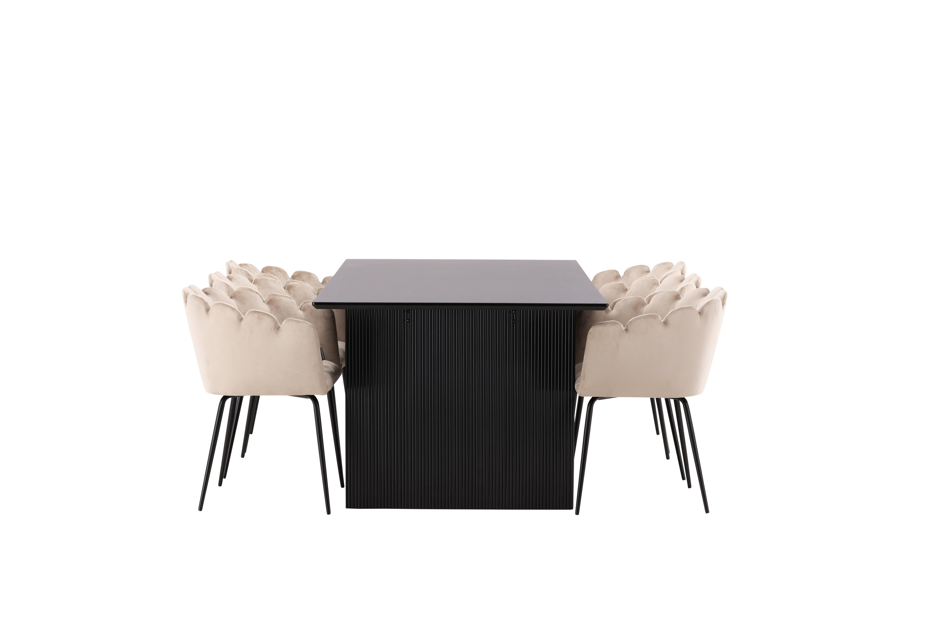 deLOHN Vail, Limhamn Téglalap alakú étkezőgarnitúra