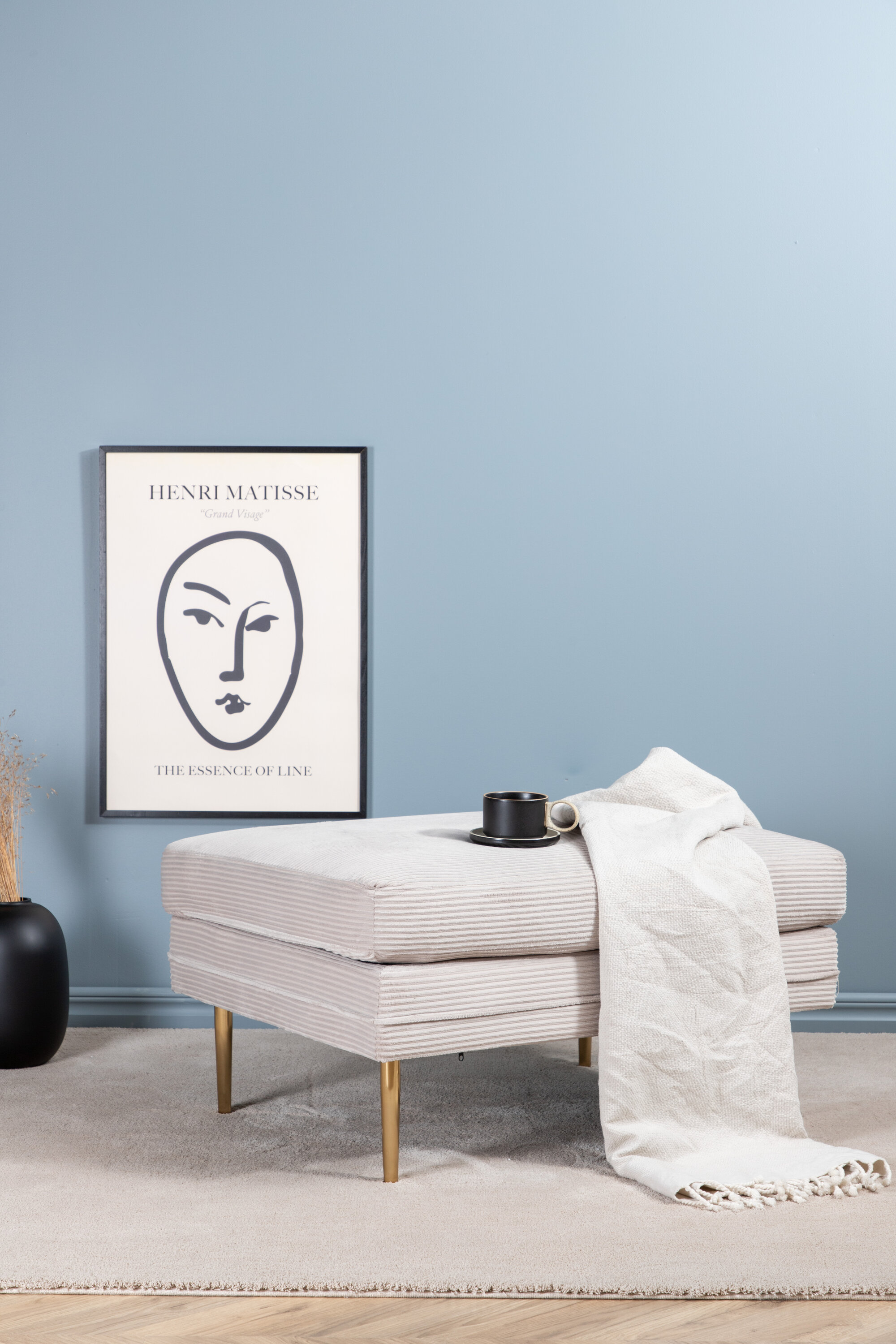 deLOHN Boom Lábtartós puff