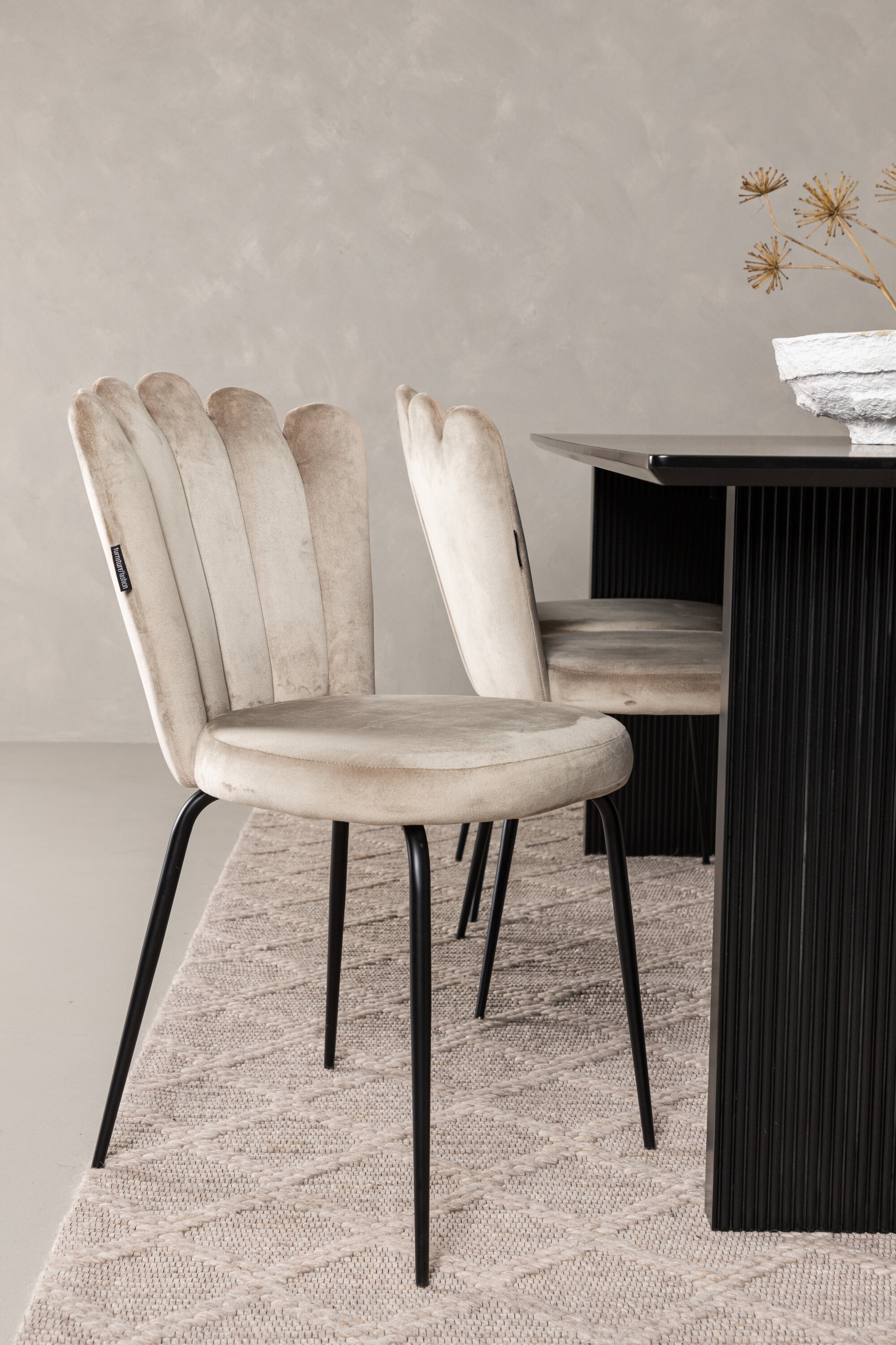 deLOHN Vail, Limhamn Téglalap alakú étkezőgarnitúra