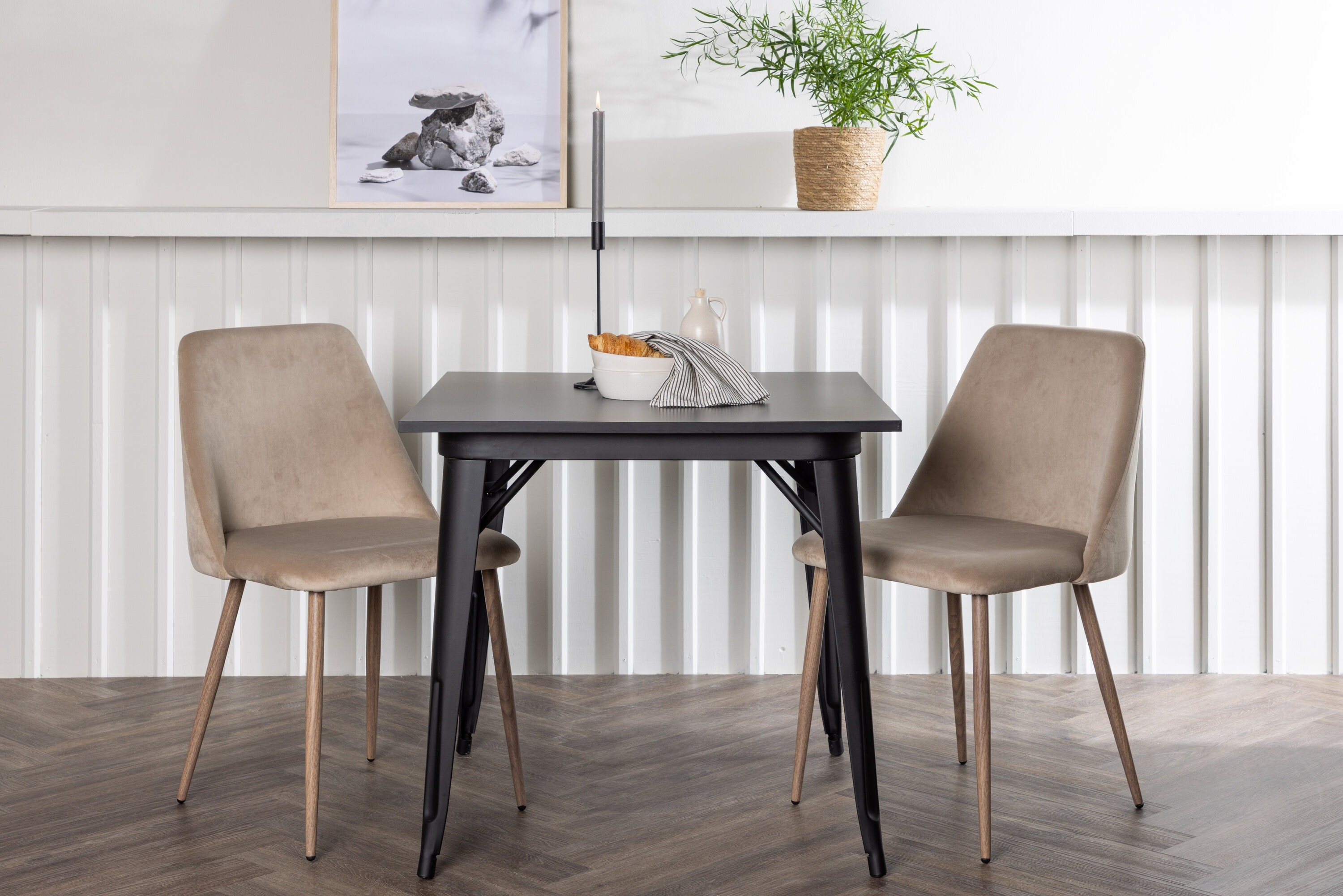 deLOHN Night Téglalap alakú étkezőgarnitúra