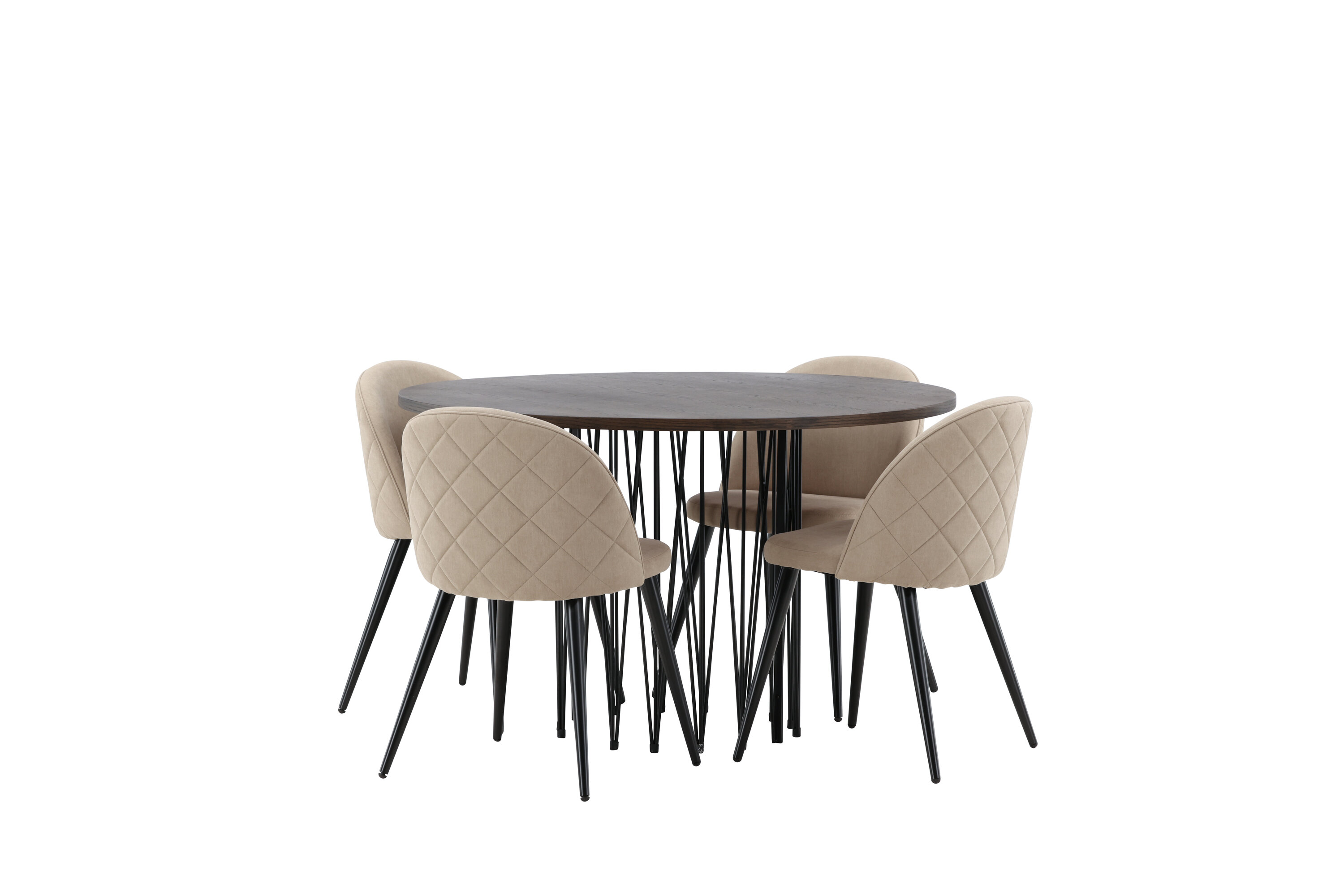 deLOHN Stone round, Velvet Kör alakú étkezőgarnitúra