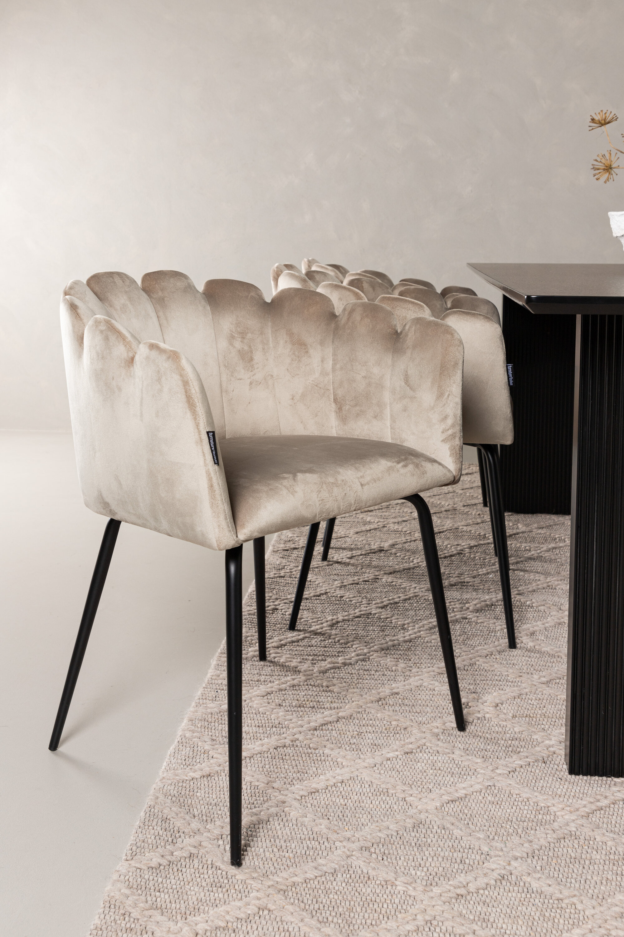 deLOHN Vail, Limhamn Téglalap alakú étkezőgarnitúra