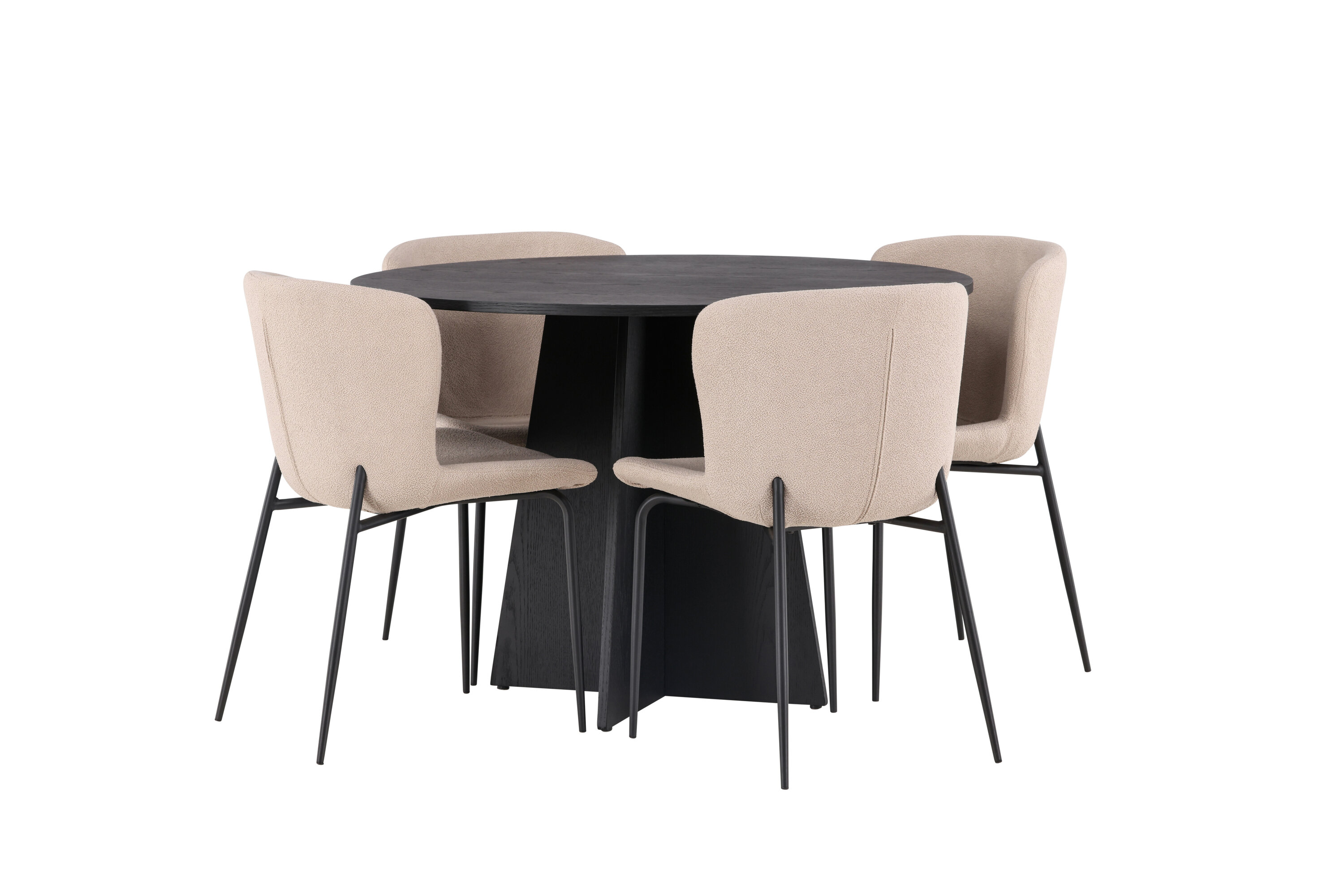 deLOHN Bootcut Round, Modesto Kör alakú étkezőgarnitúra