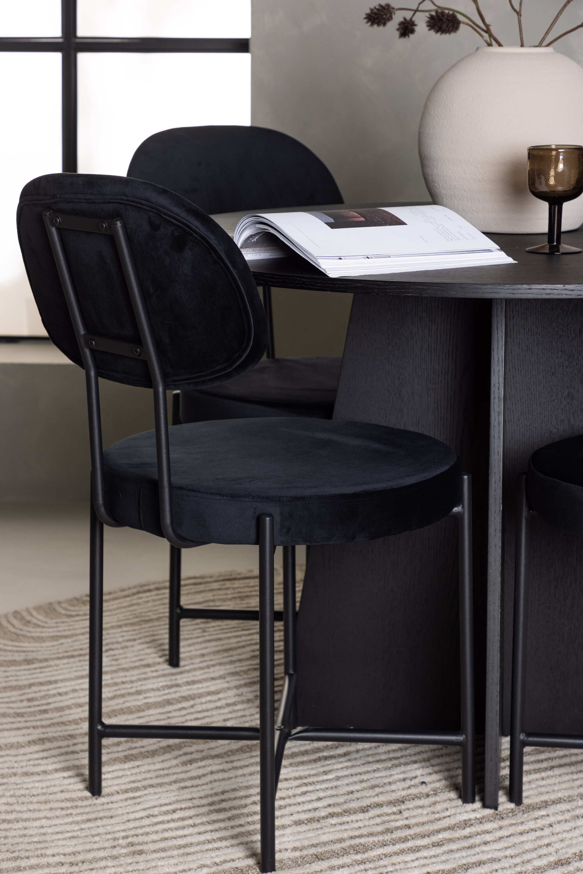 deLOHN Stella Kör alakú étkezőgarnitúra