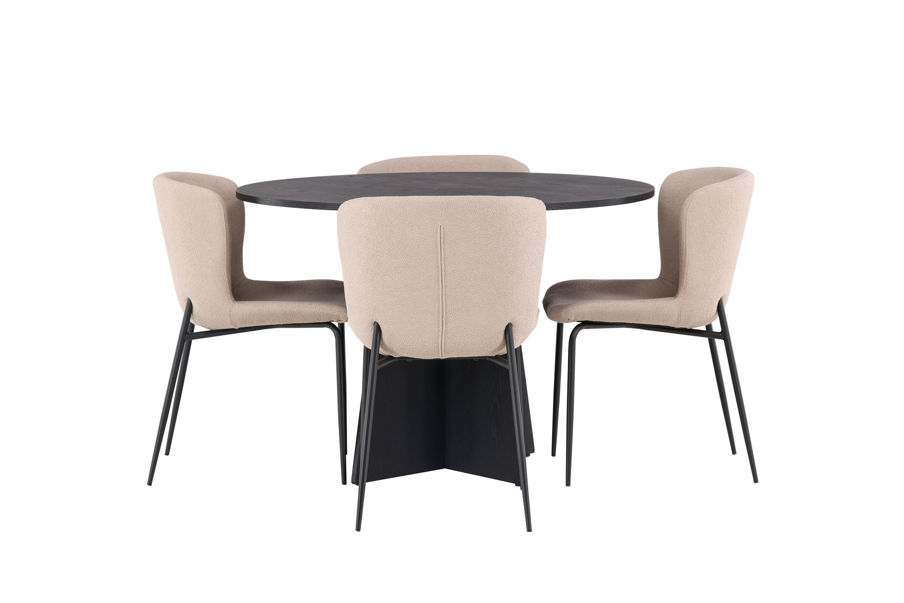 deLOHN Bootcut Round, Modesto Kör alakú étkezőgarnitúra