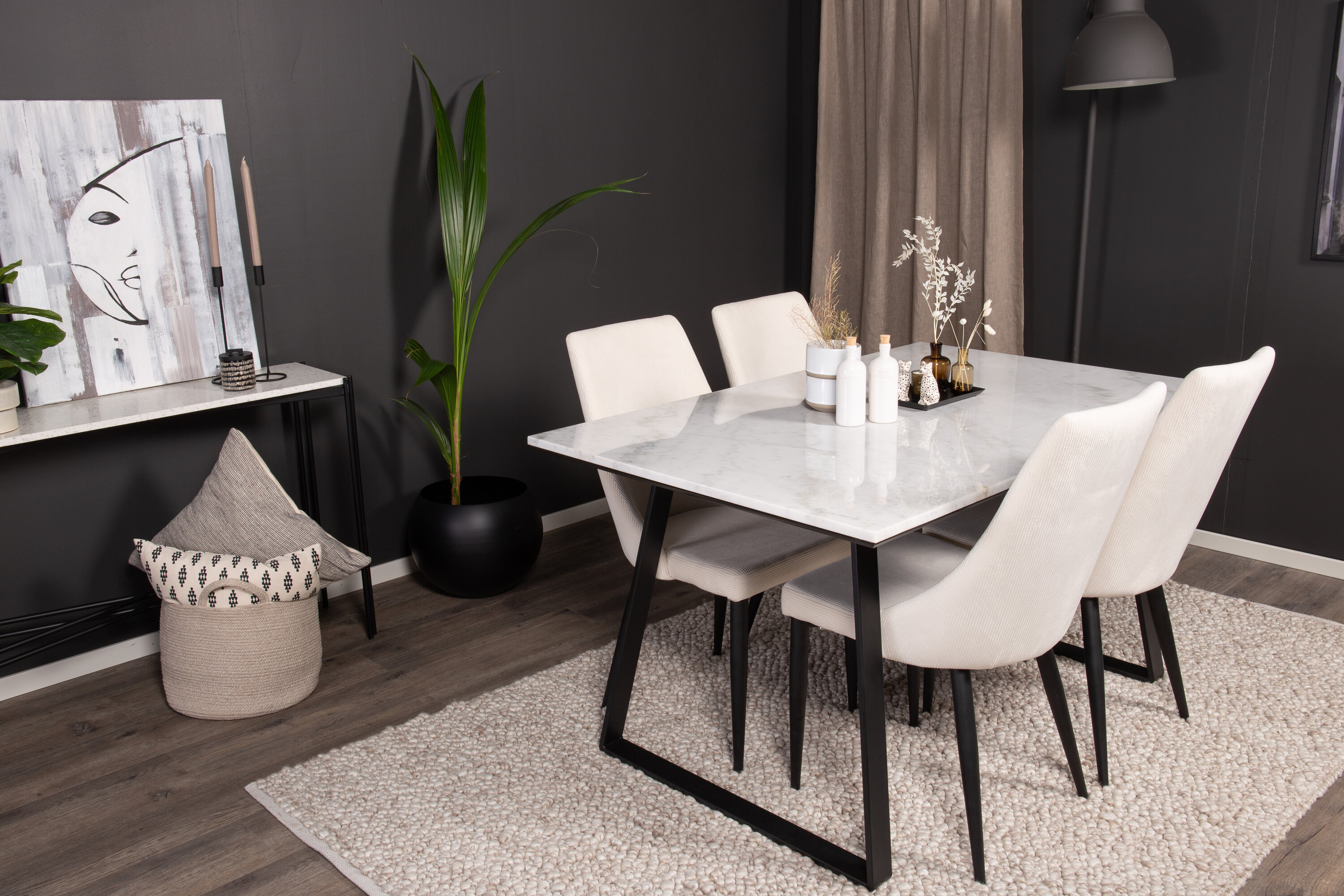 deLOHN Leone, Estelle Téglalap alakú étkezőgarnitúra