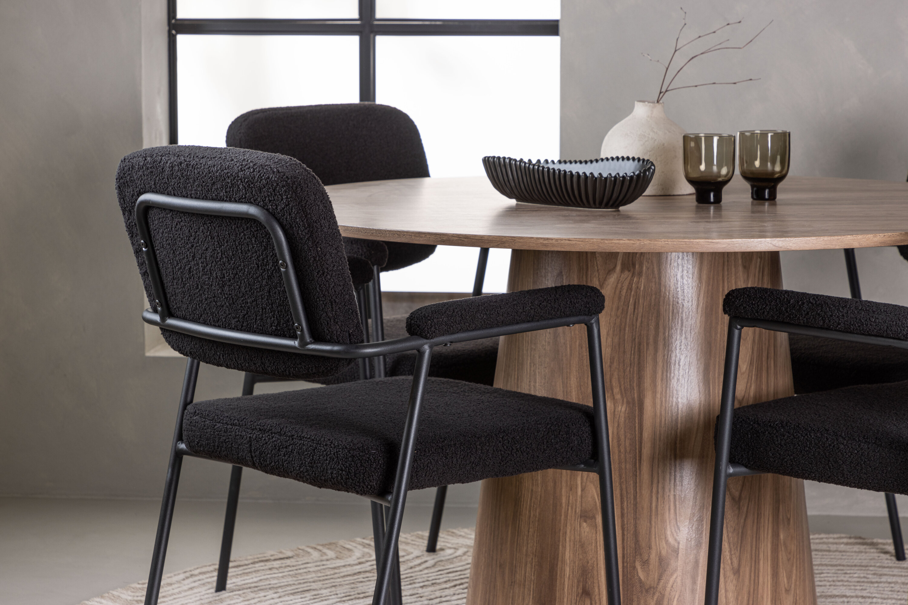 deLOHN Yesterday Kör alakú étkezőgarnitúra