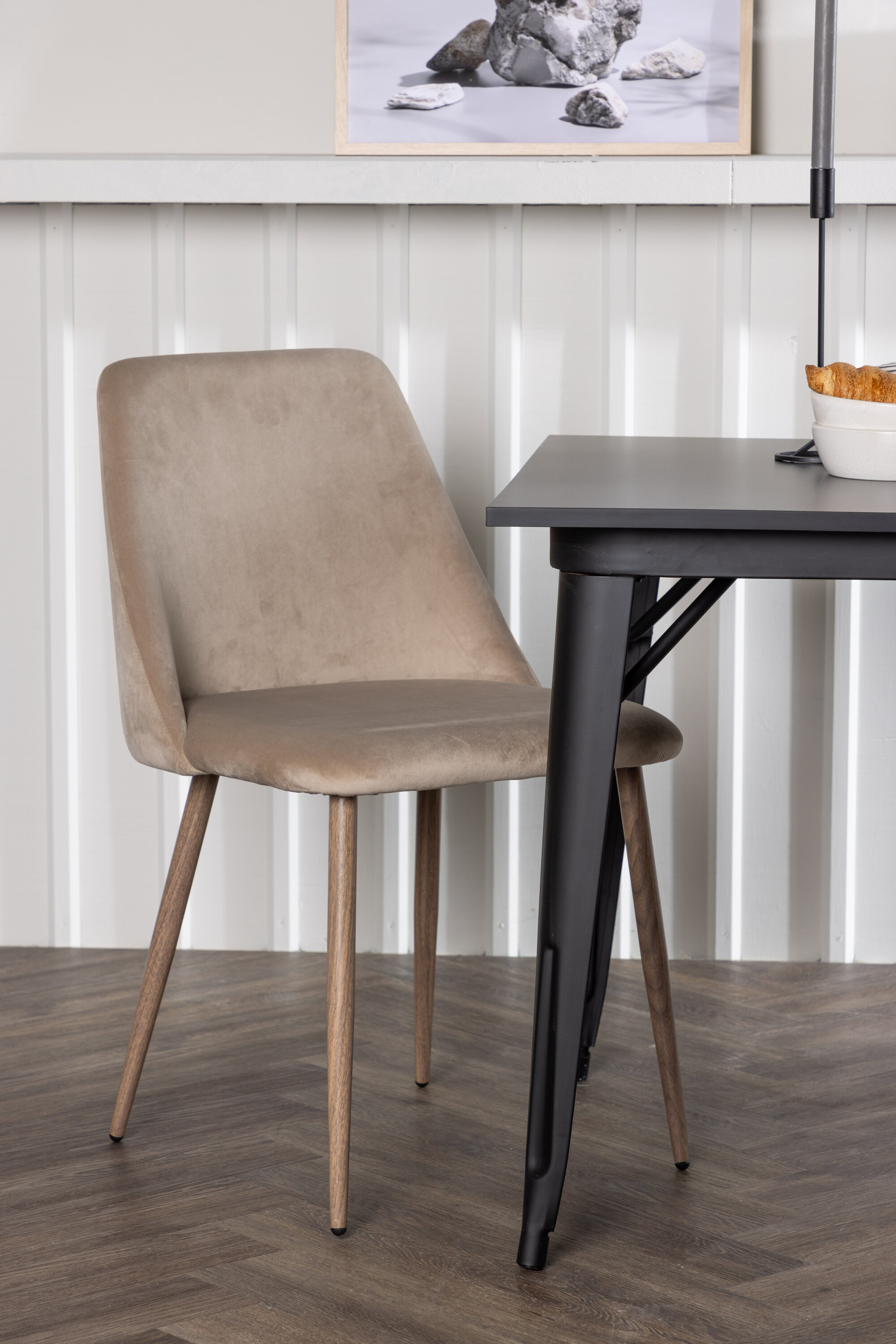 deLOHN Night Téglalap alakú étkezőgarnitúra