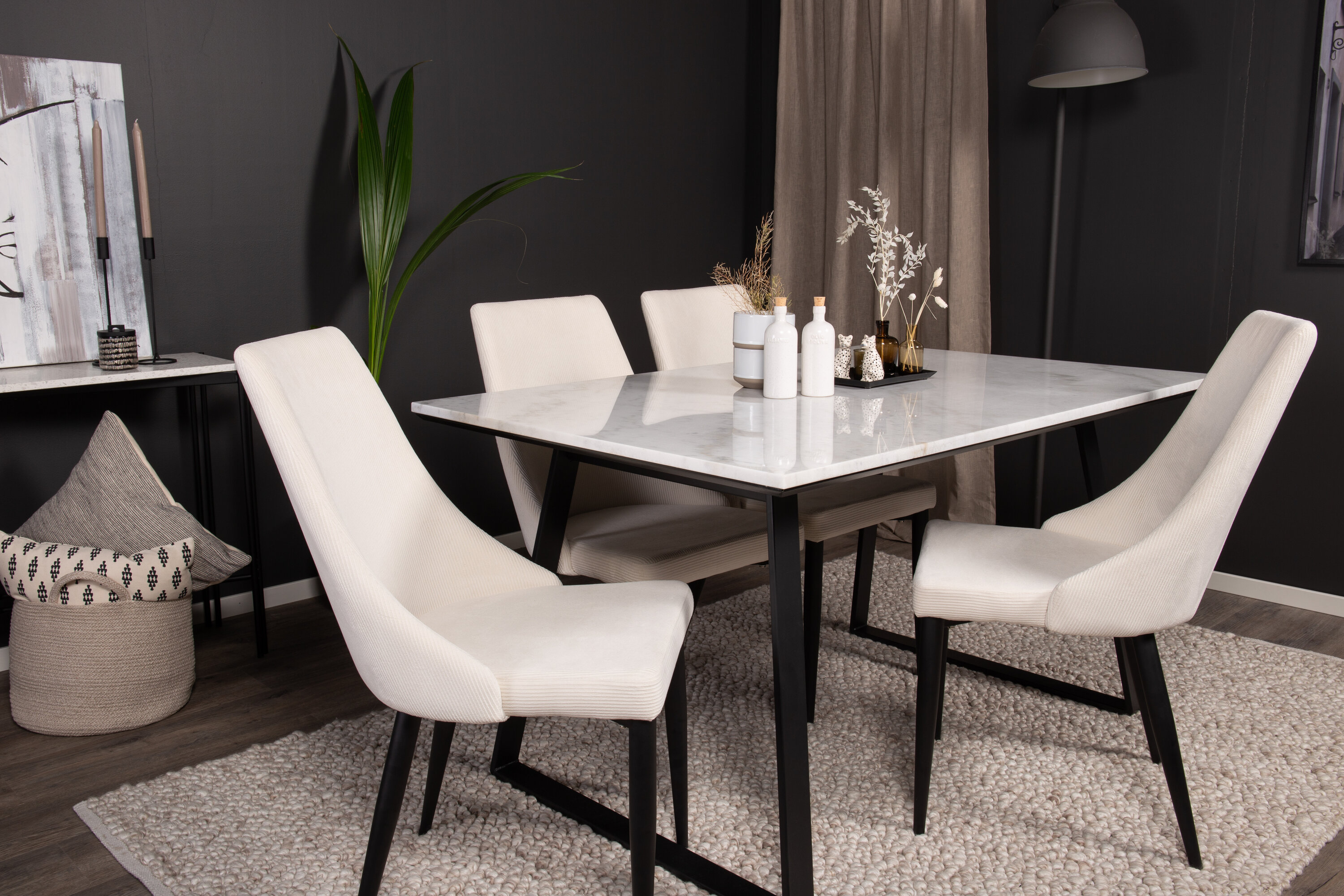 deLOHN Leone, Estelle Téglalap alakú étkezőgarnitúra