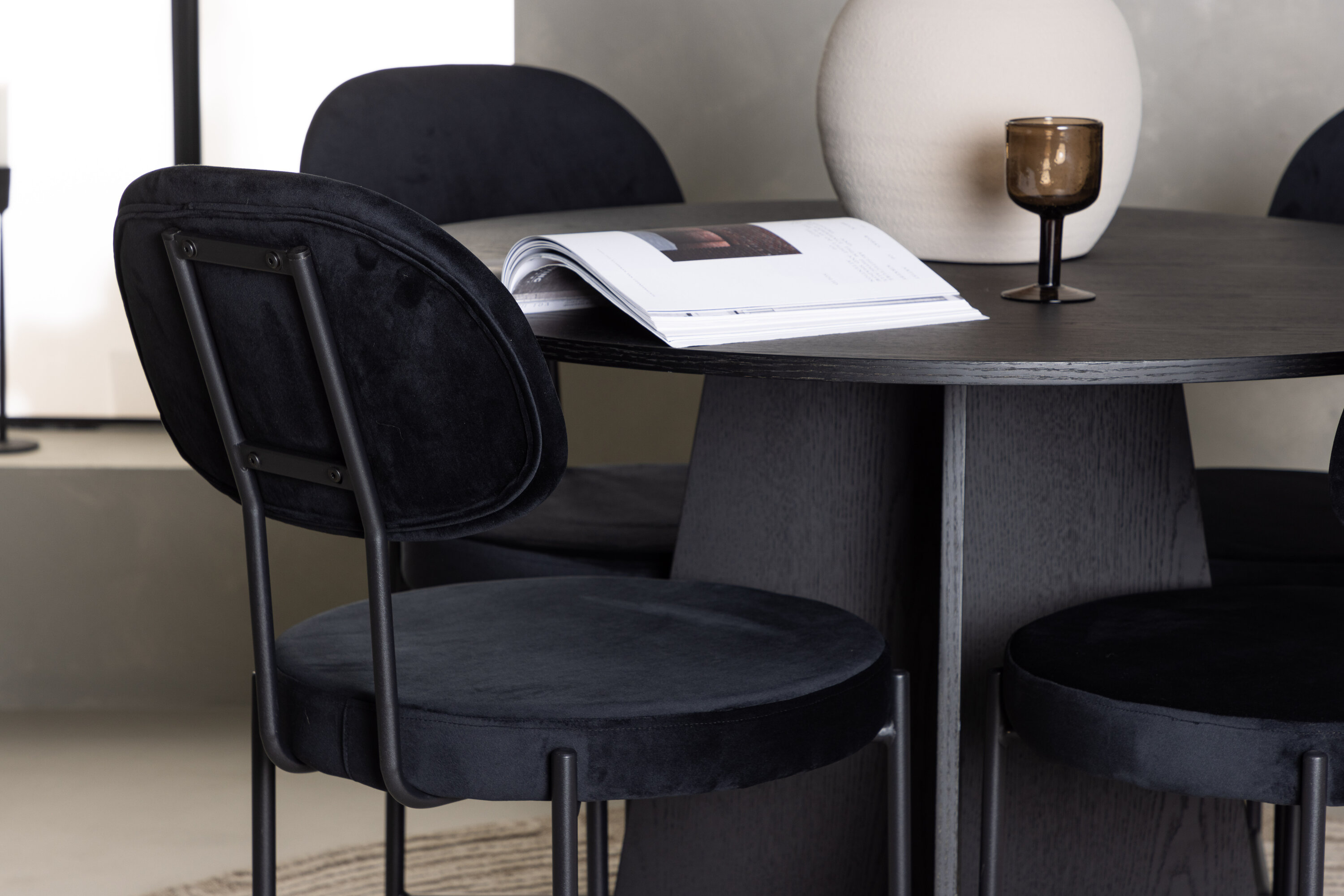 deLOHN Stella Kör alakú étkezőgarnitúra