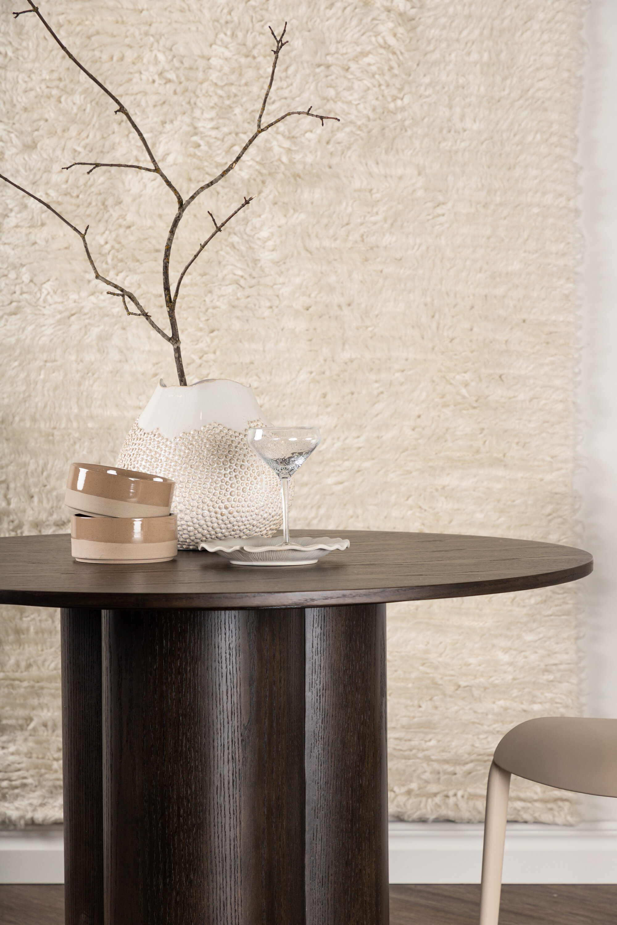 deLOHN Olivia Kerek étkezőasztal