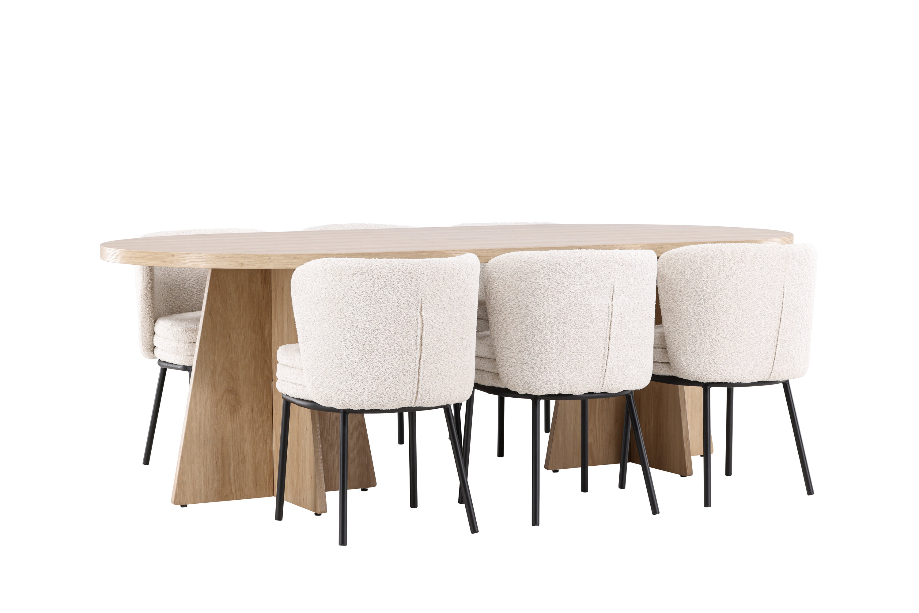 deLOHN Bootcut, Agnes Ovális étkezőgarnitúra