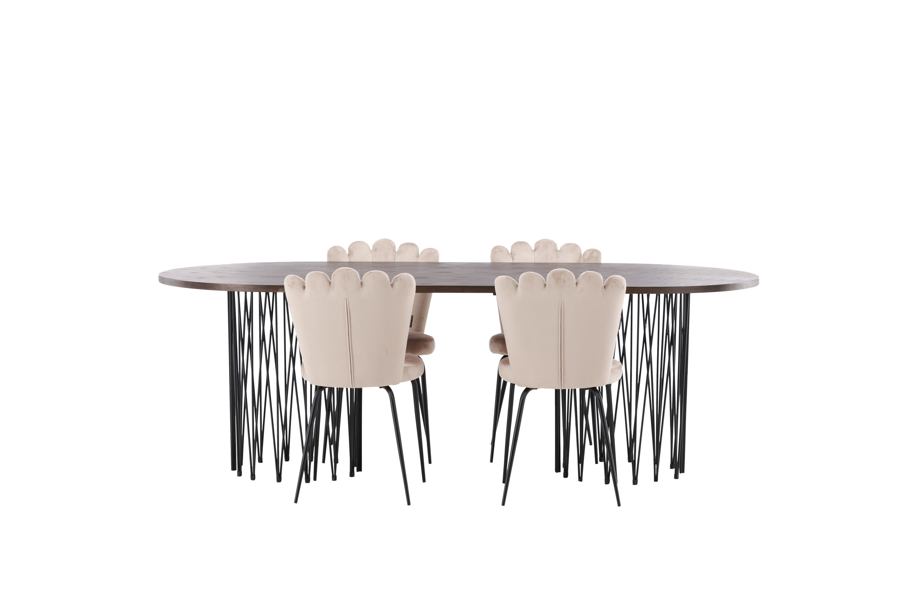 deLOHN Stone oval, Limhamn Ovális étkezőgarnitúra