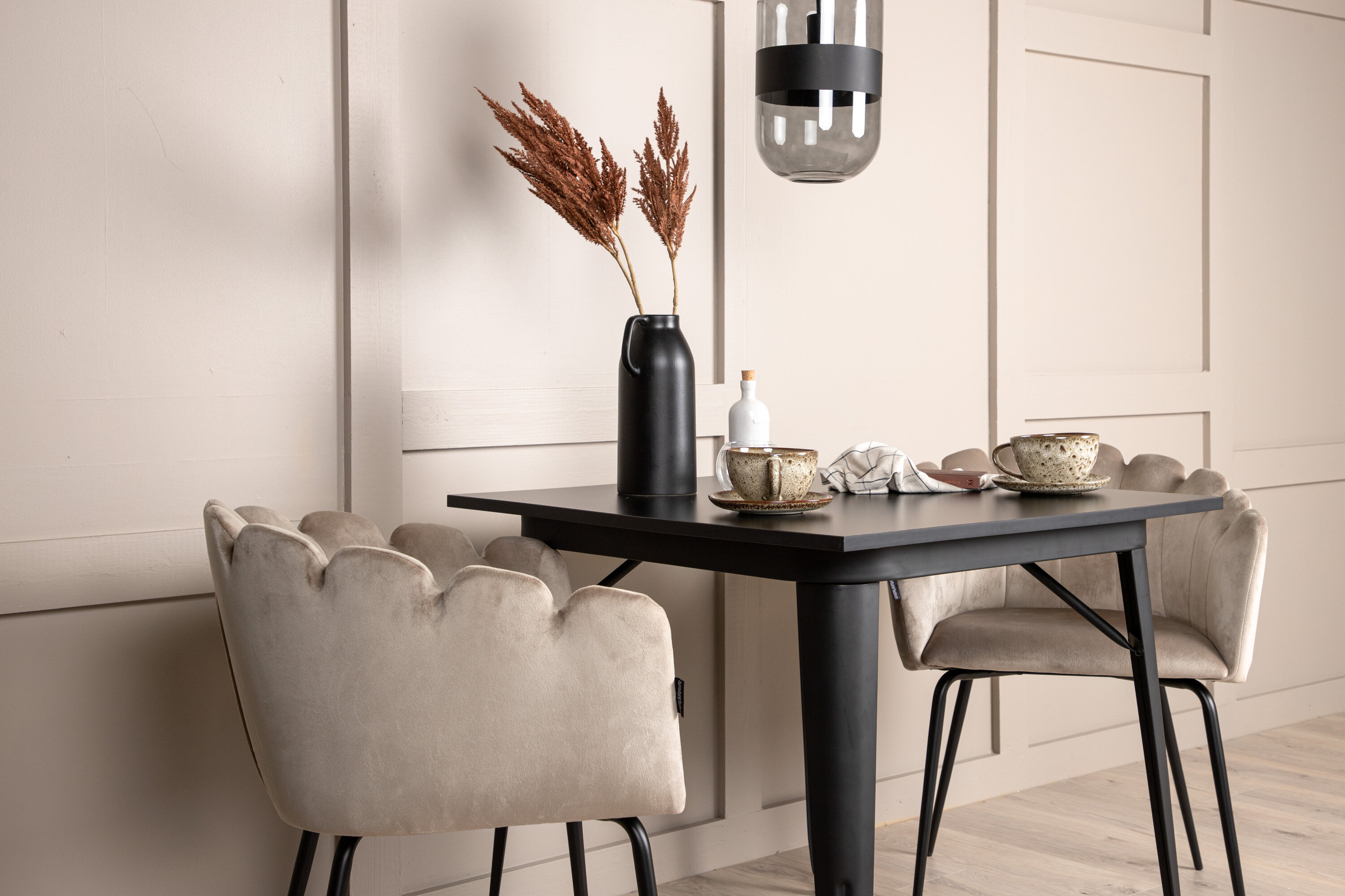 deLOHN Tempe Téglalap alakú étkezőgarnitúra