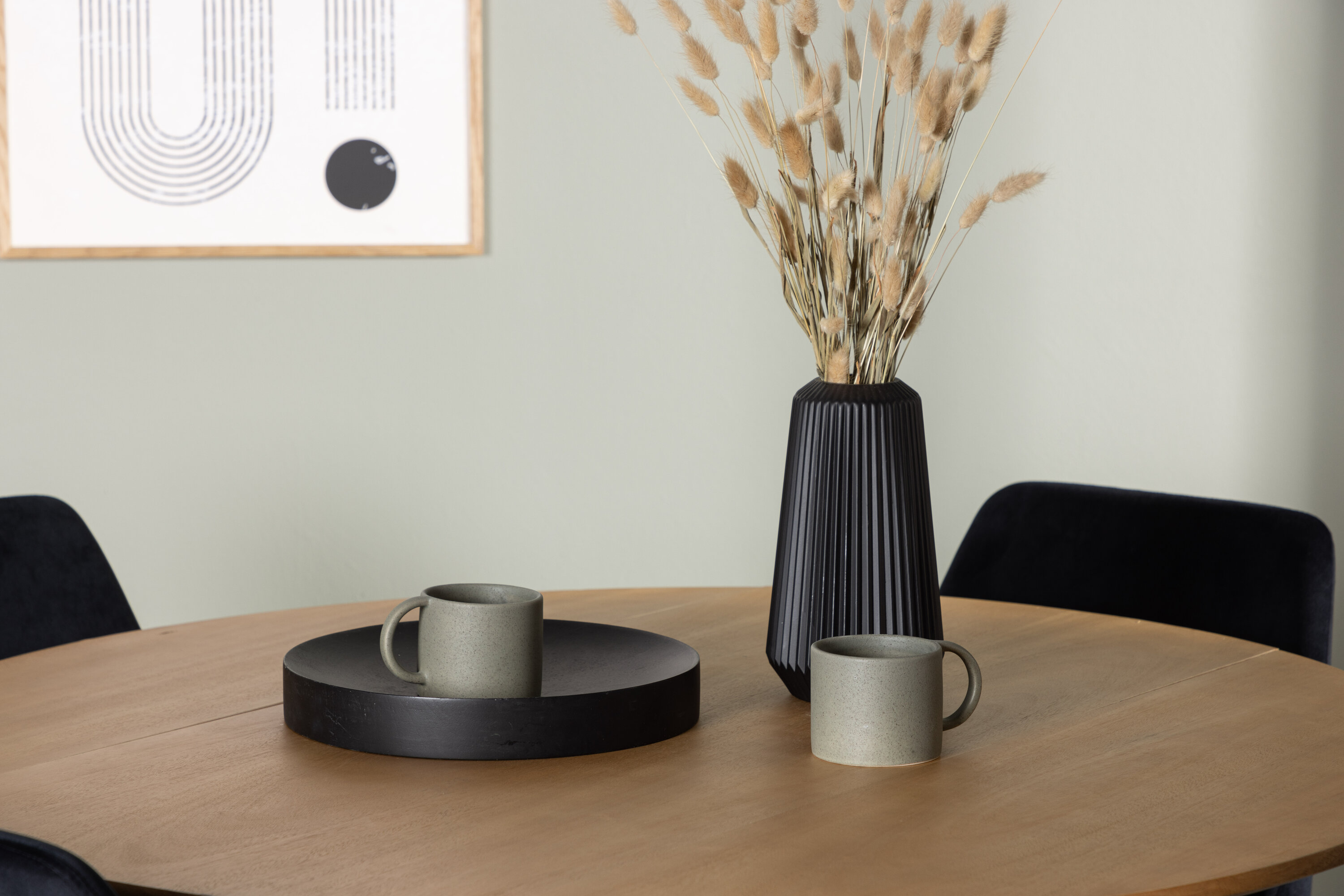 deLOHN Night Kör alakú étkezőgarnitúra