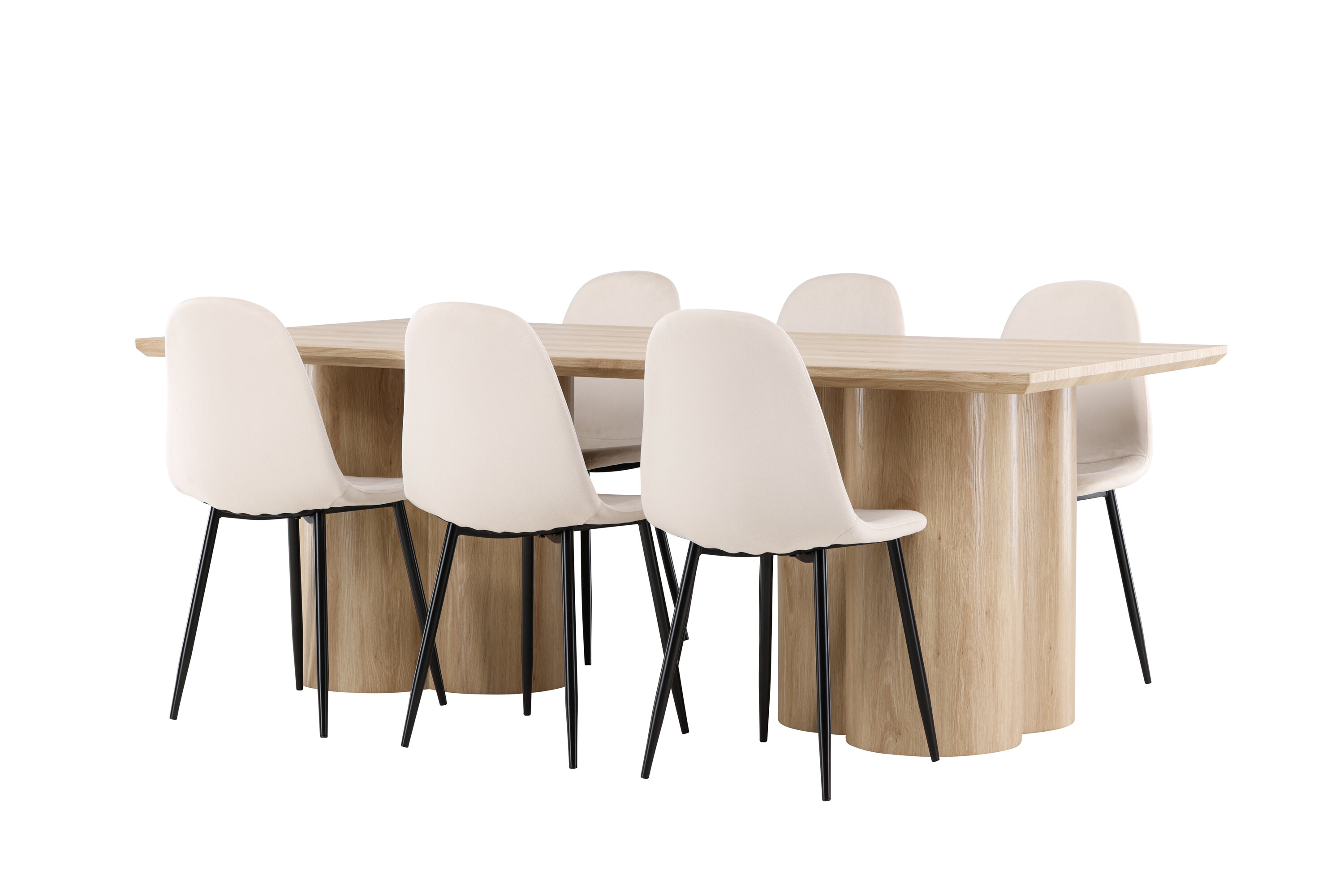 deLOHN Olivia, Polar Téglalap alakú étkezőgarnitúra