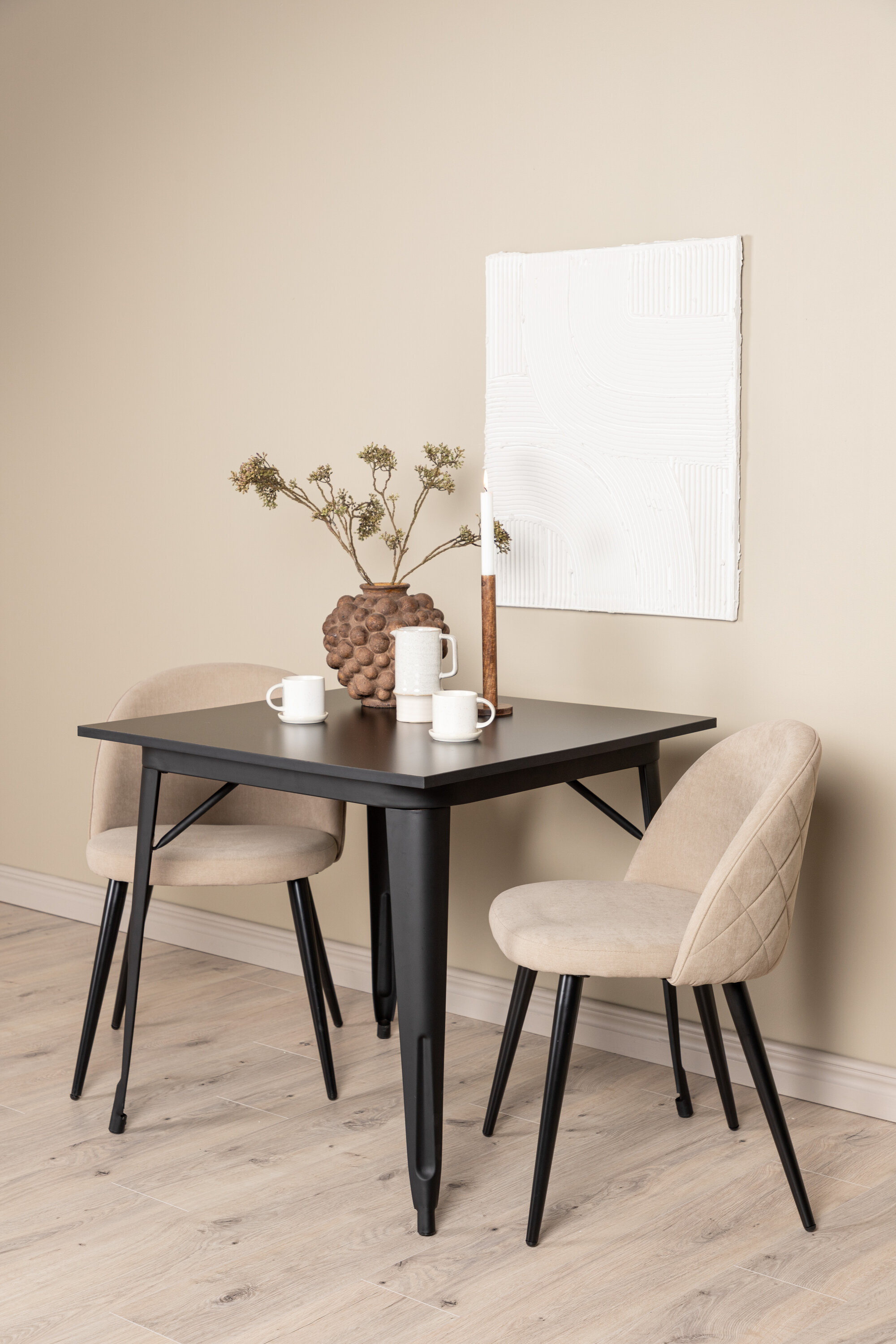 deLOHN Tempe, Velvet Téglalap alakú étkezőgarnitúra deLOHN Tempe, Velvet Téglalap alakú étkezőgarnitúra