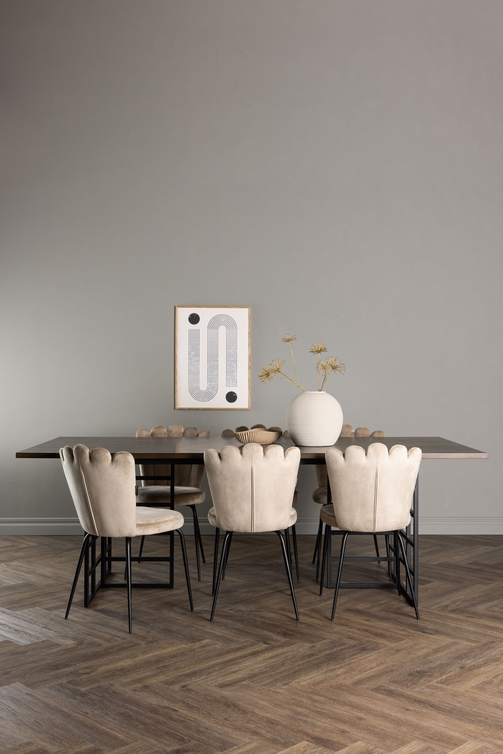 deLOHN Limhamn Téglalap alakú étkezőgarnitúra