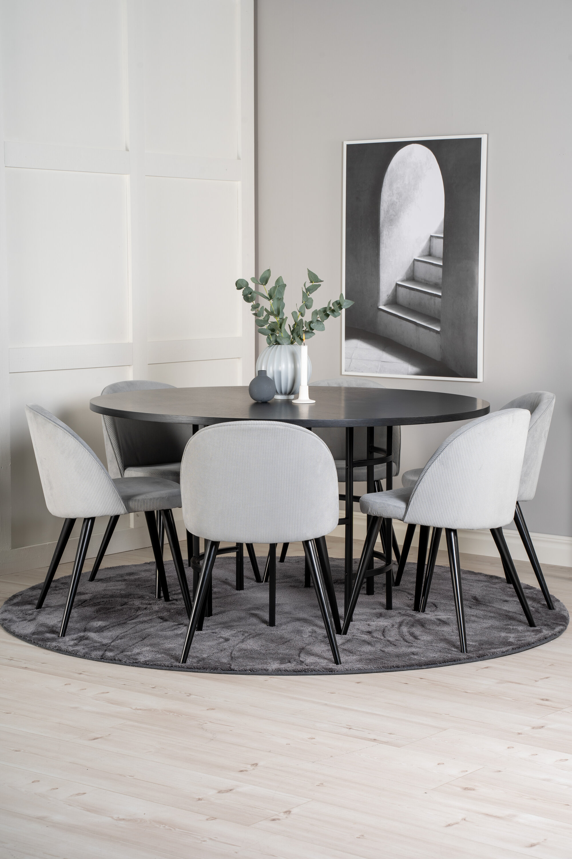 deLOHN Copenhagen, Velvet Kör alakú étkezőgarnitúra deLOHN Copenhagen, Velvet Kör alakú étkezőgarnitúra