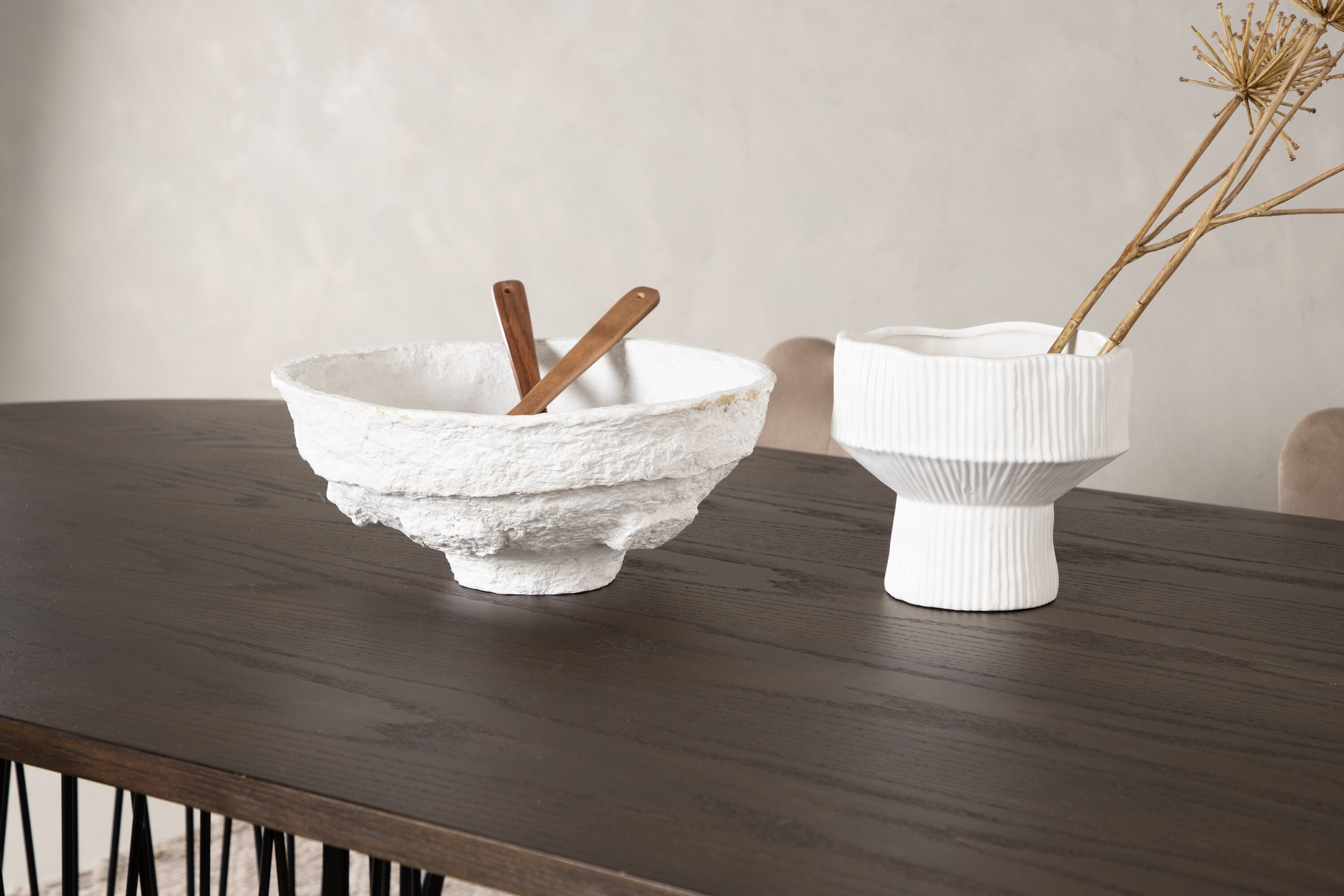 deLOHN Stone oval, Limhamn Ovális étkezőgarnitúra