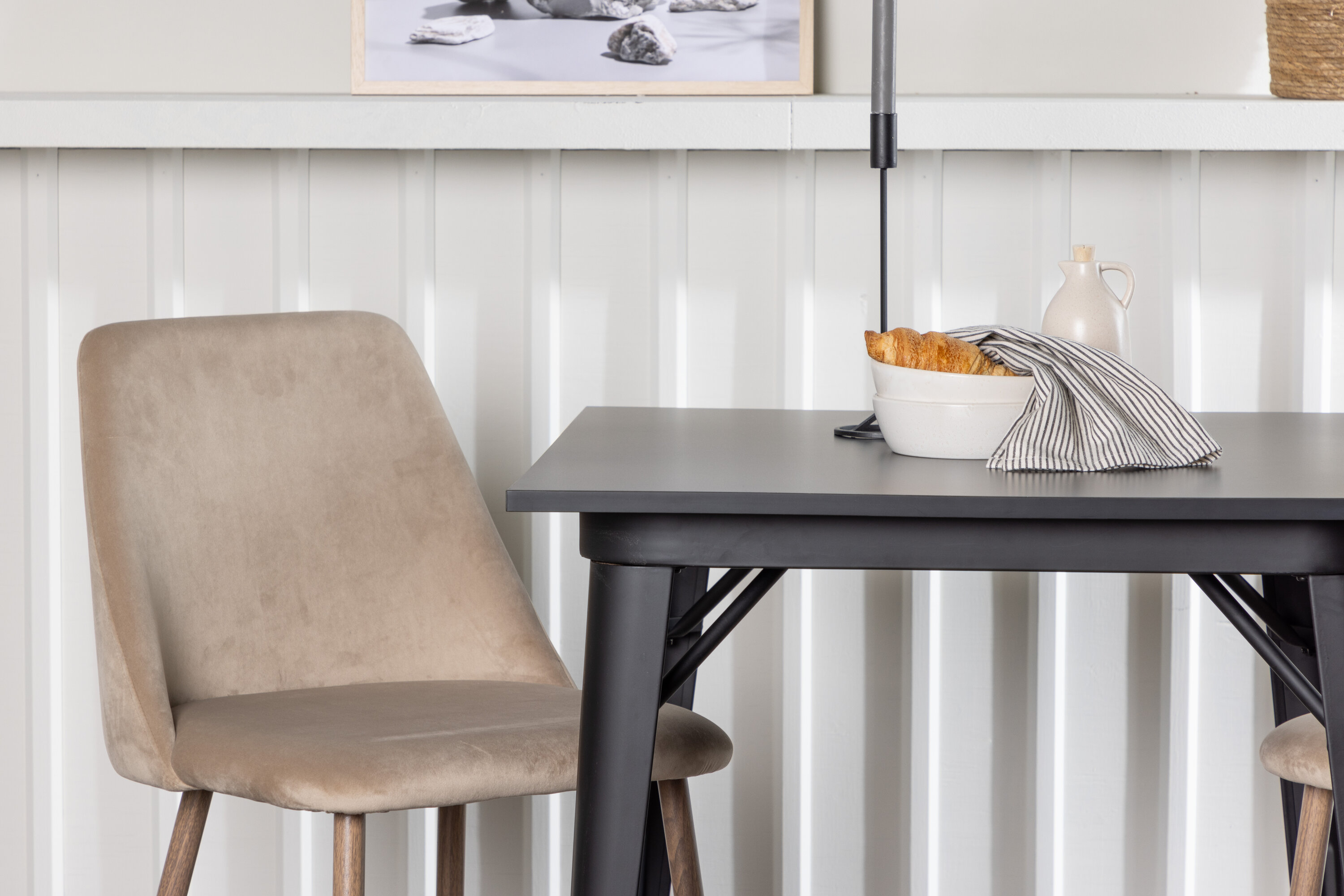 deLOHN Night Téglalap alakú étkezőgarnitúra