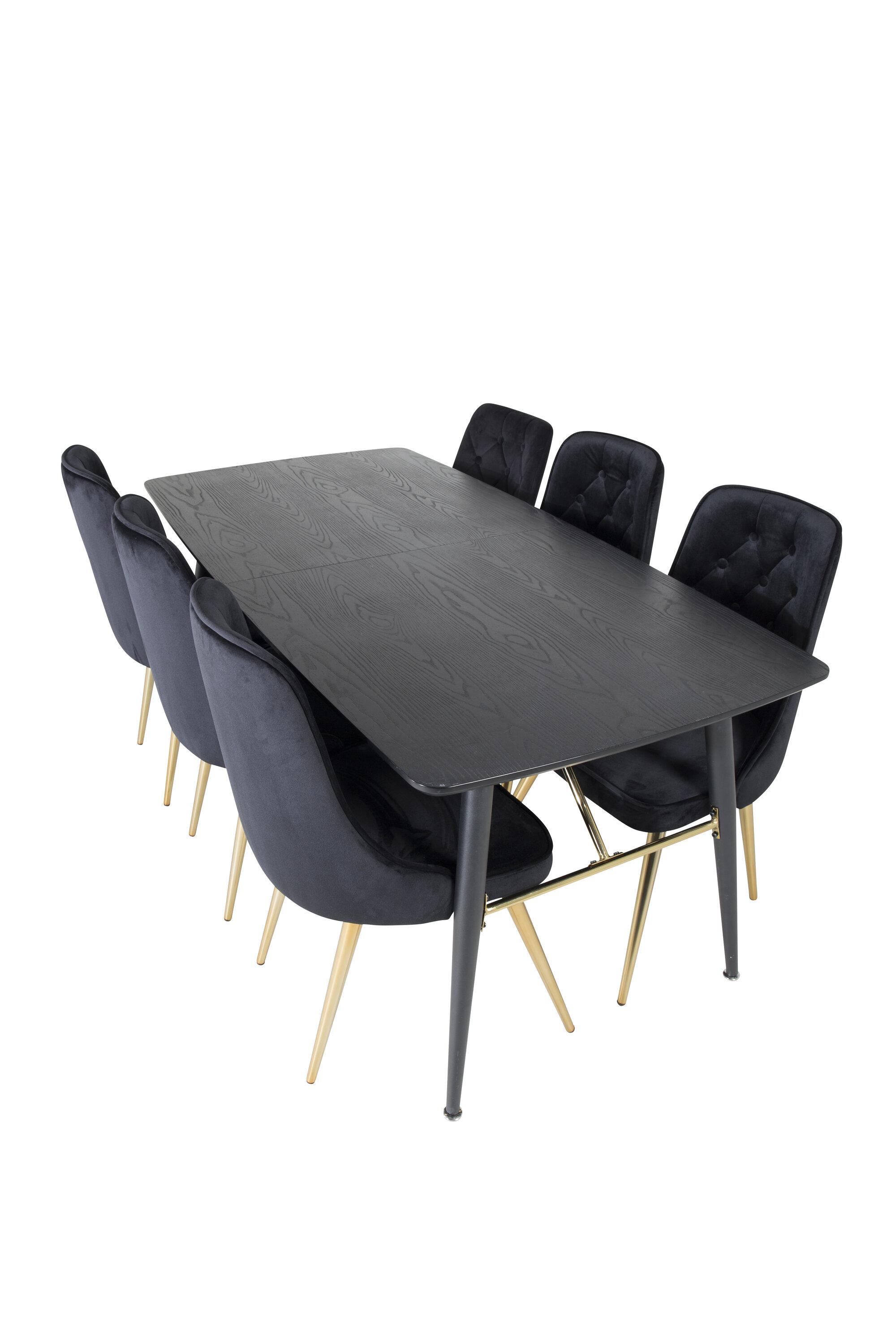 deLOHN Gold, Velvet Deluxe Téglalap alakú étkezőgarnitúra
