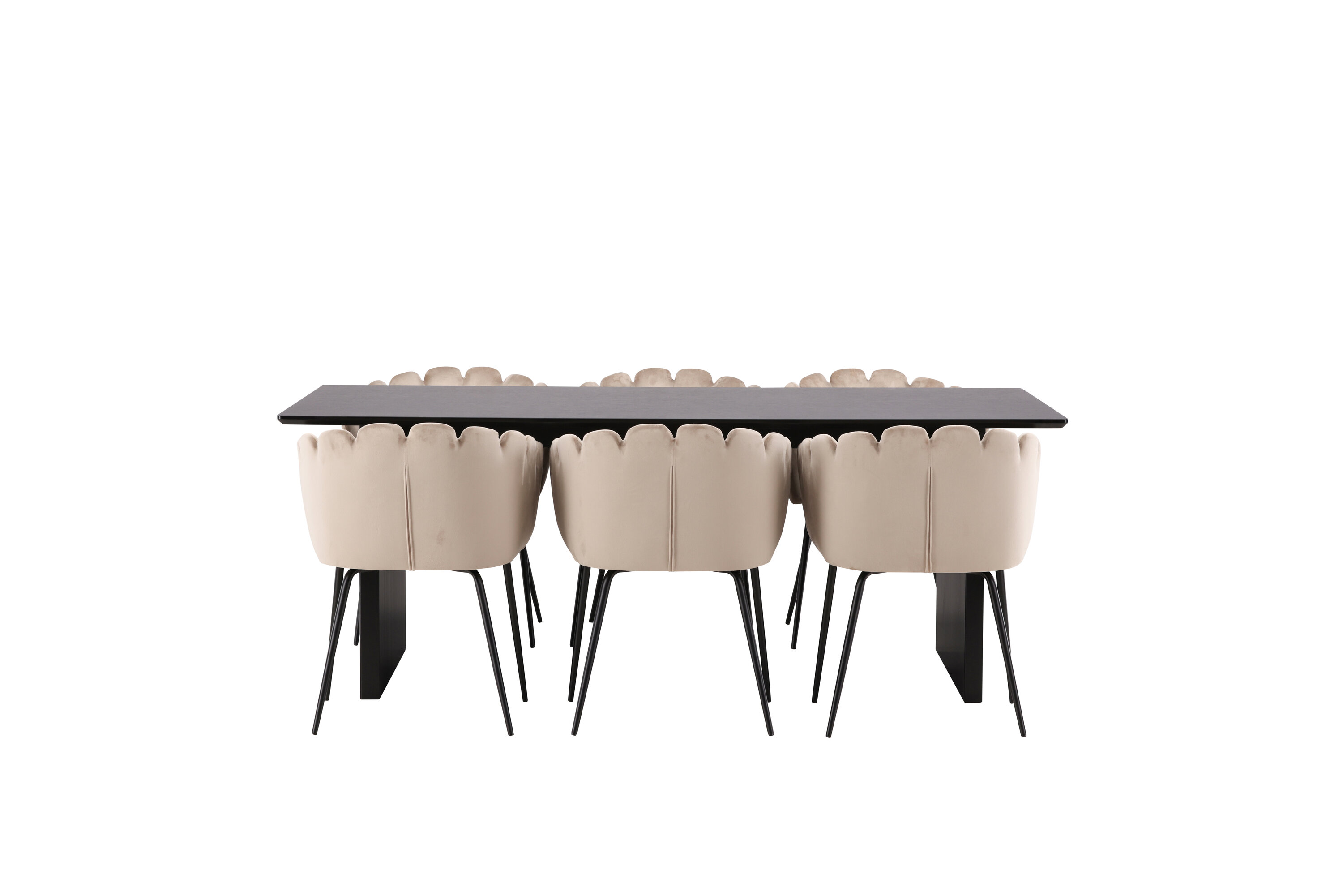 deLOHN Vail, Limhamn Téglalap alakú étkezőgarnitúra