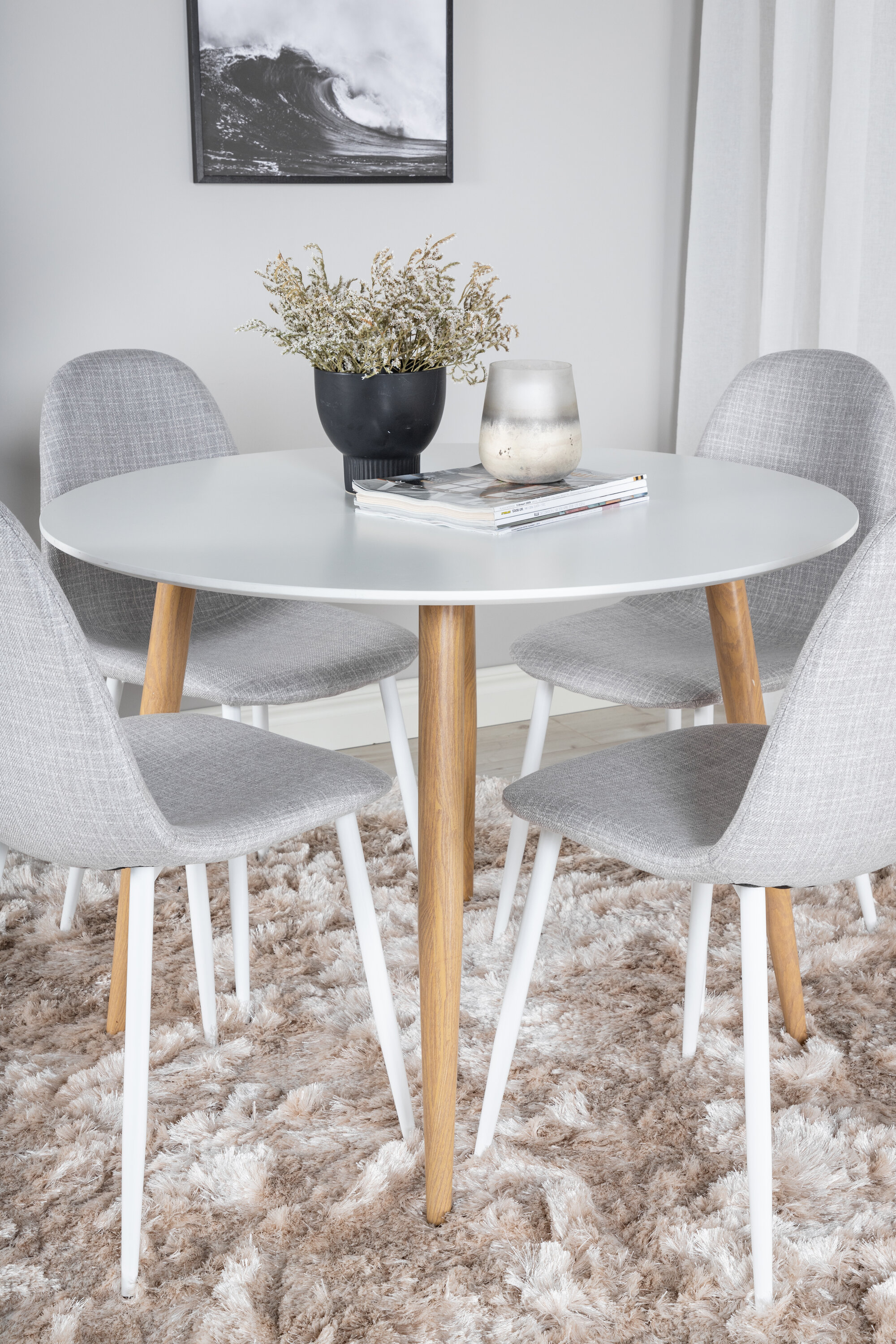 deLOHN Polar, Plaza Kör alakú étkezőgarnitúra