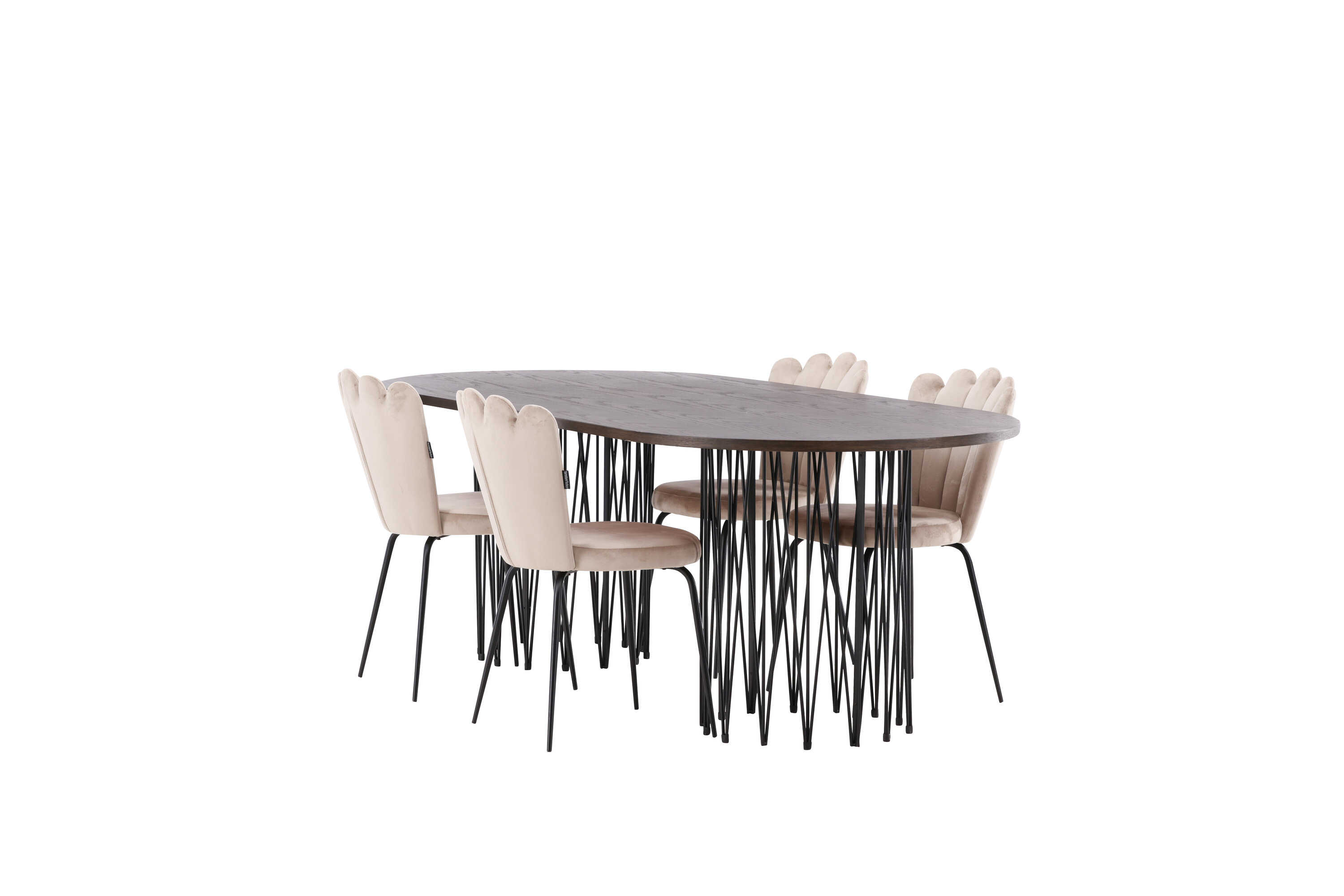 deLOHN Stone oval, Limhamn Ovális étkezőgarnitúra