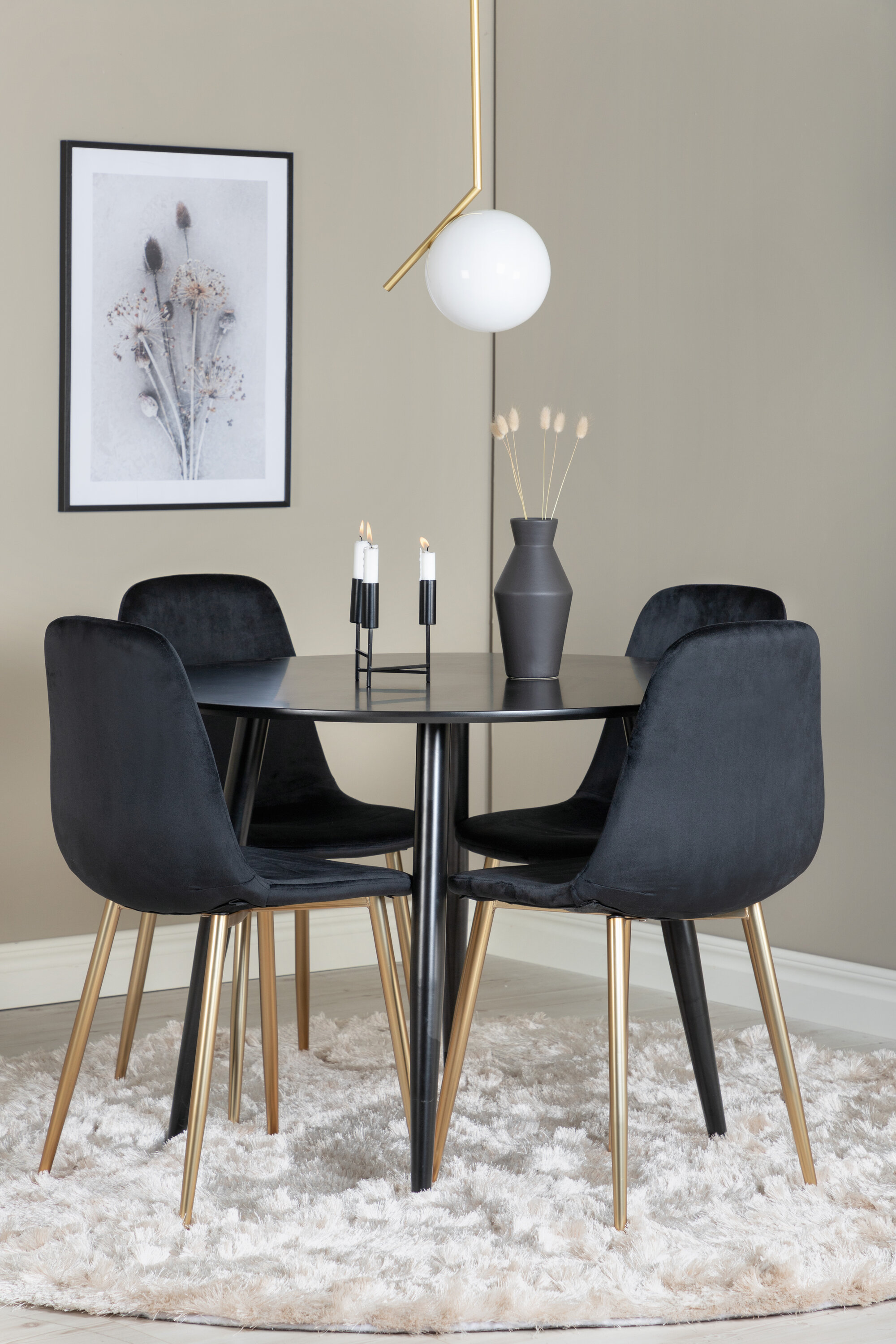 deLOHN Polar, Plaza Kör alakú étkezőgarnitúra