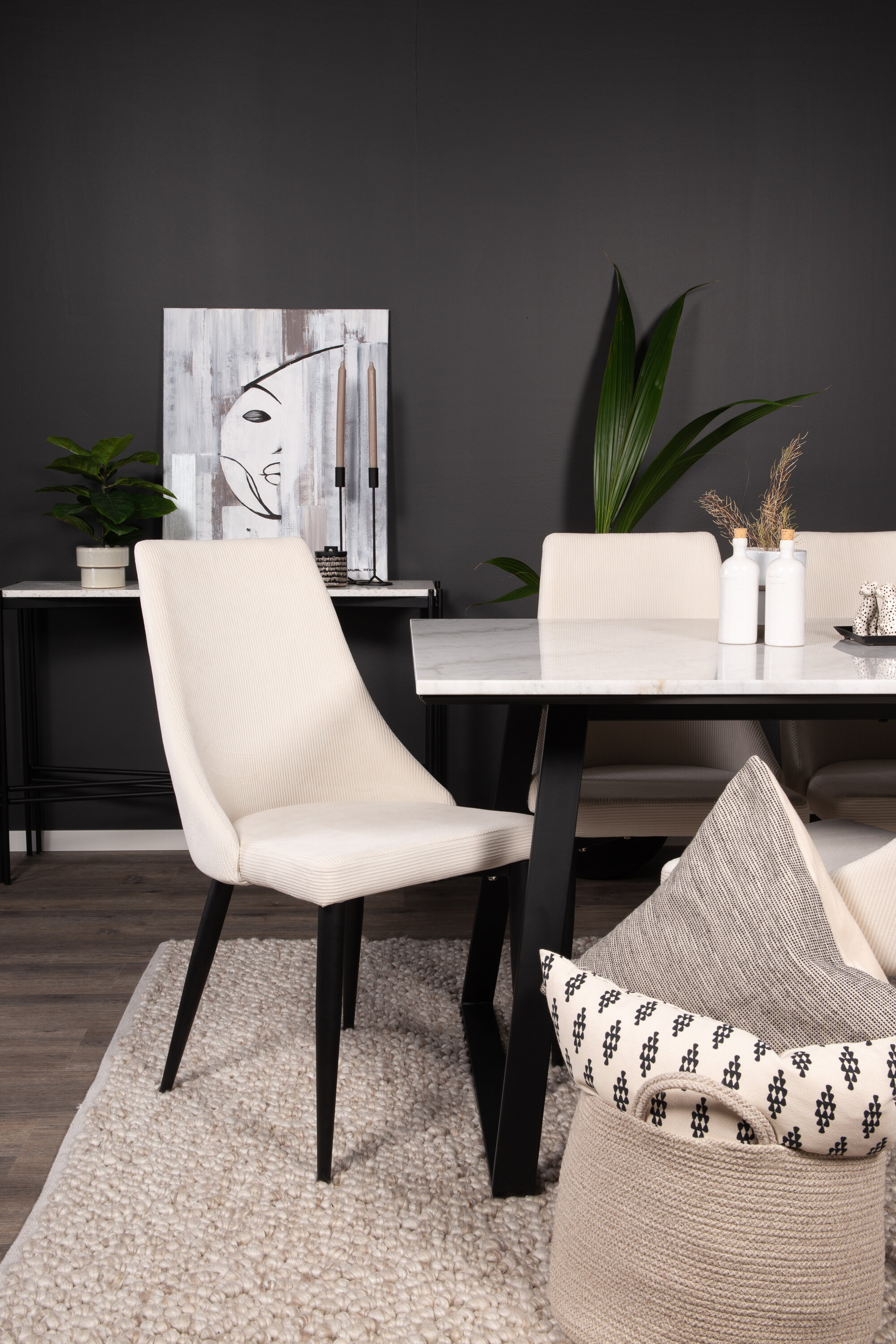 deLOHN Leone, Estelle Téglalap alakú étkezőgarnitúra