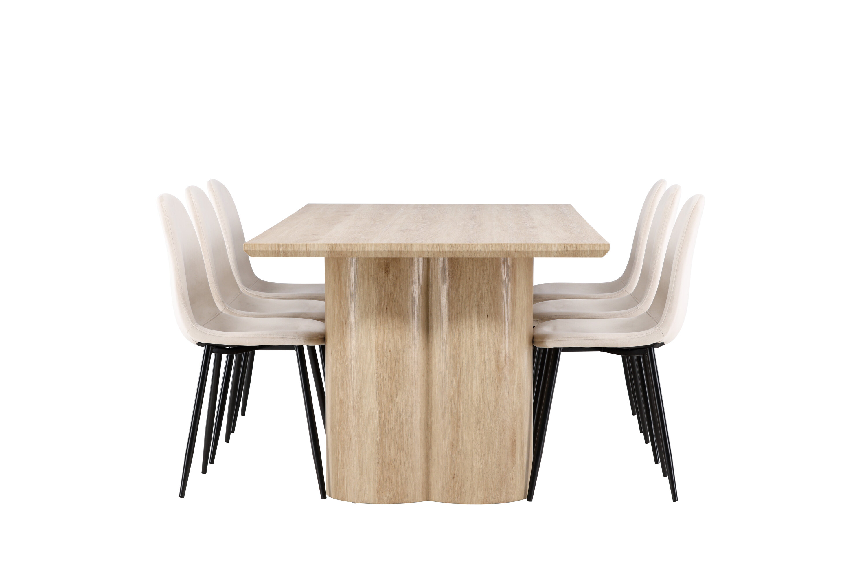 deLOHN Olivia, Polar Téglalap alakú étkezőgarnitúra