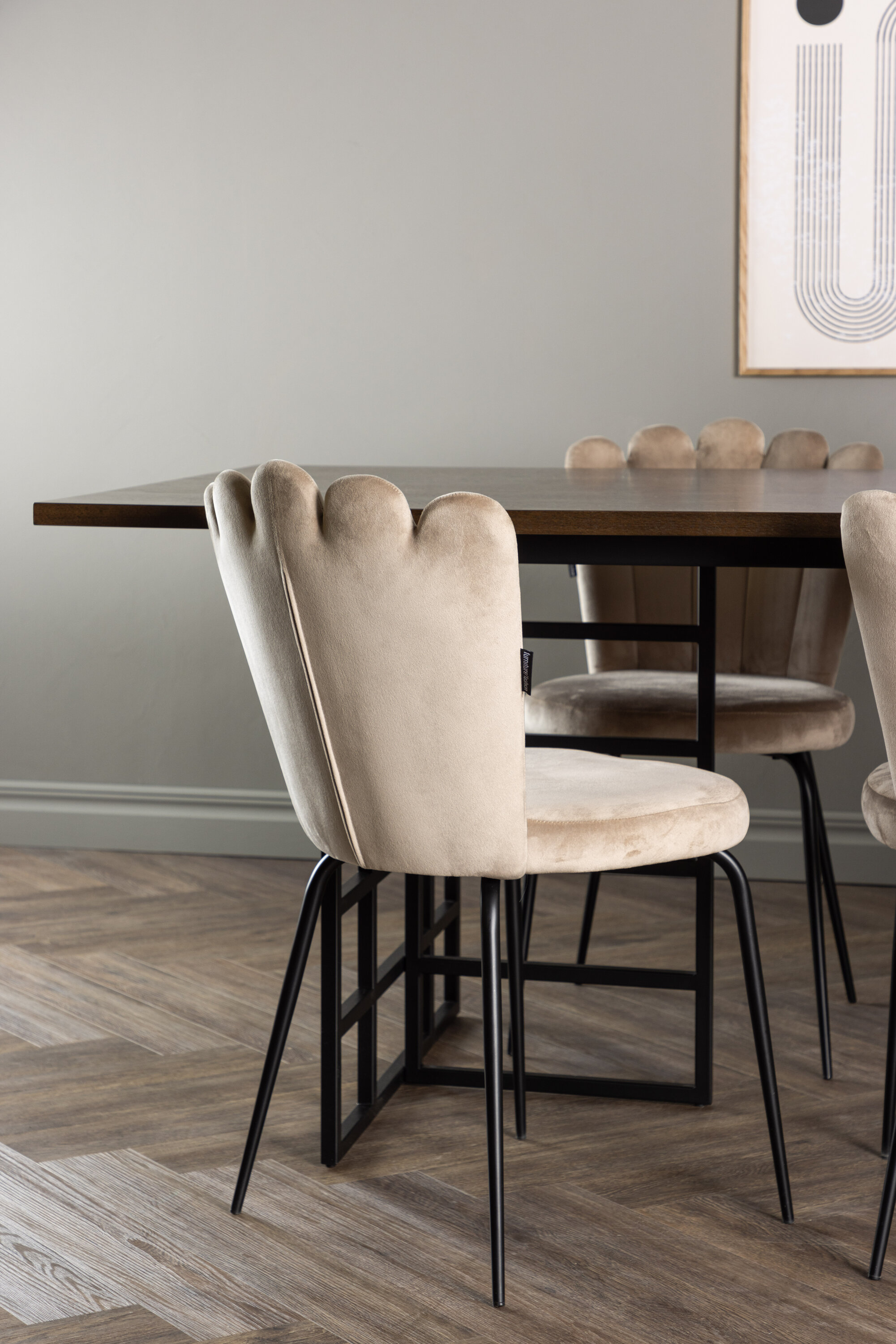 deLOHN Limhamn Téglalap alakú étkezőgarnitúra