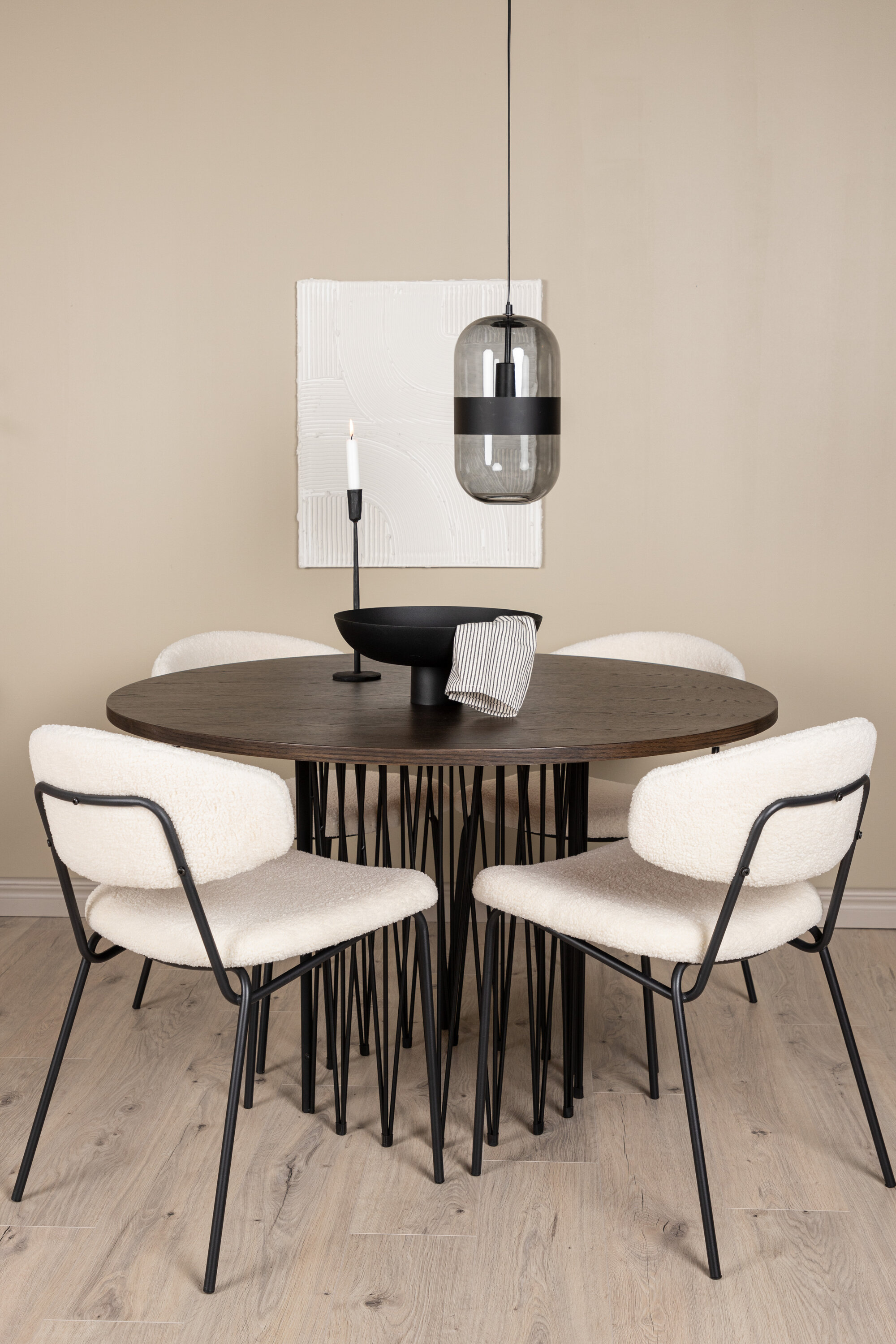 deLOHN Stone round, Chico Kör alakú étkezőgarnitúra