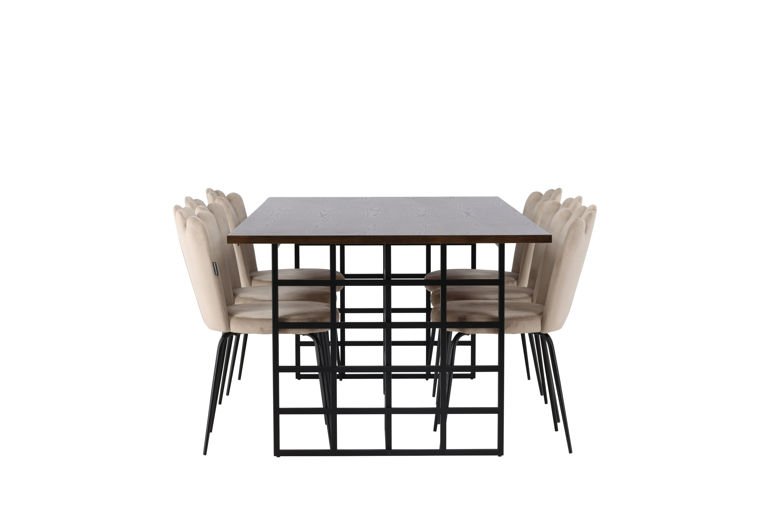 deLOHN Limhamn Téglalap alakú étkezőgarnitúra