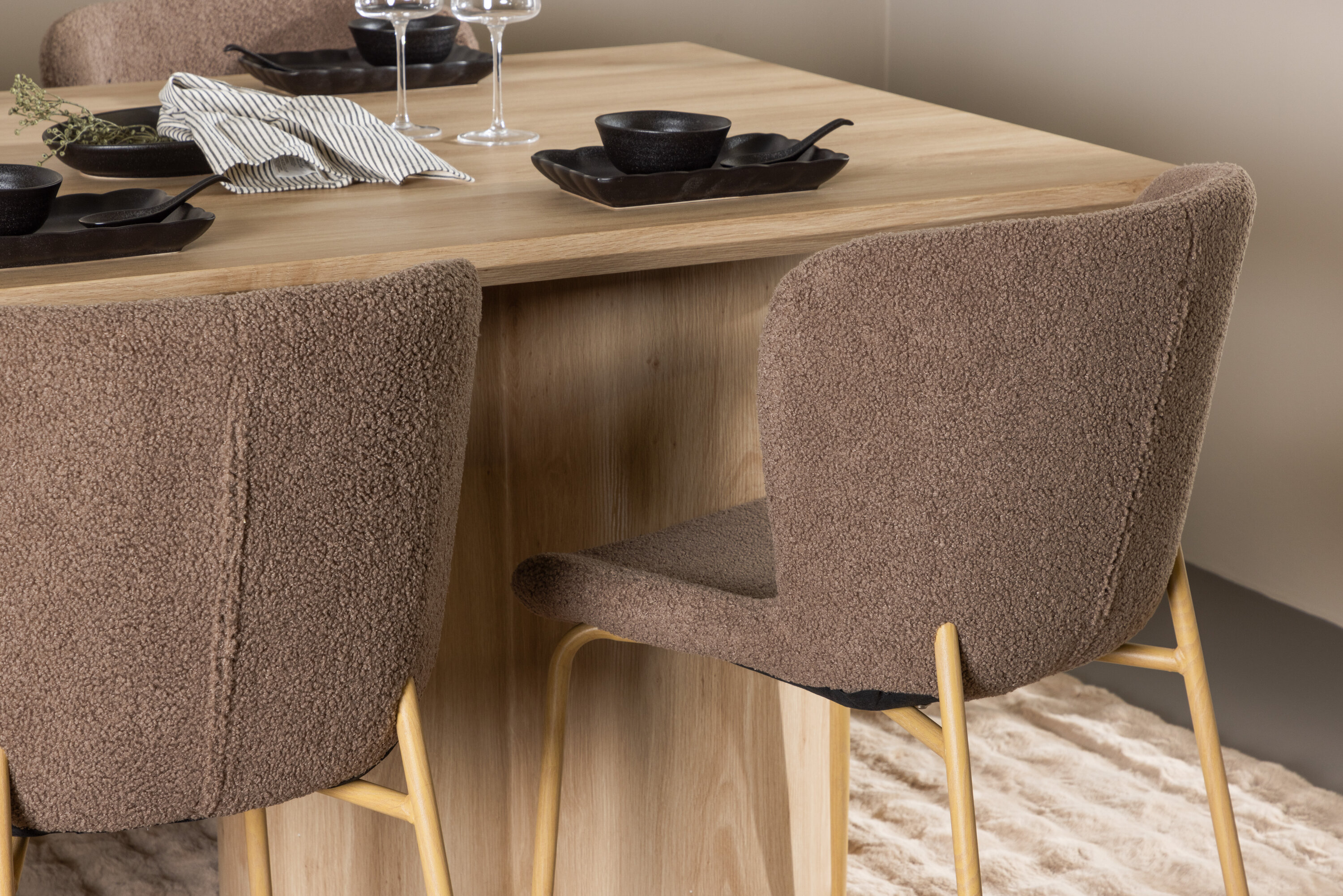 deLOHN Olivia, Modesto Téglalap alakú étkezőgarnitúra