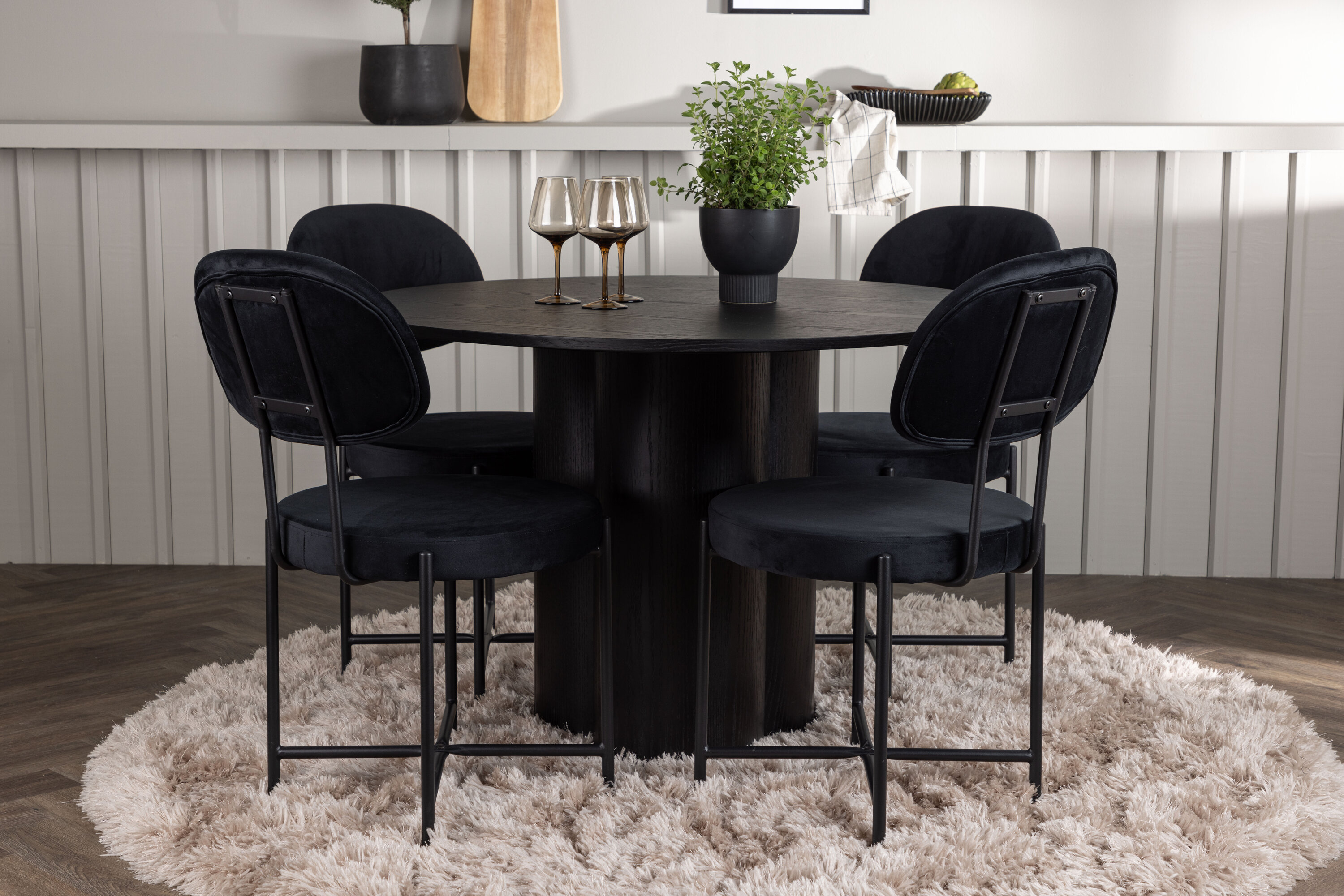 deLOHN Stella Kör alakú étkezőgarnitúra