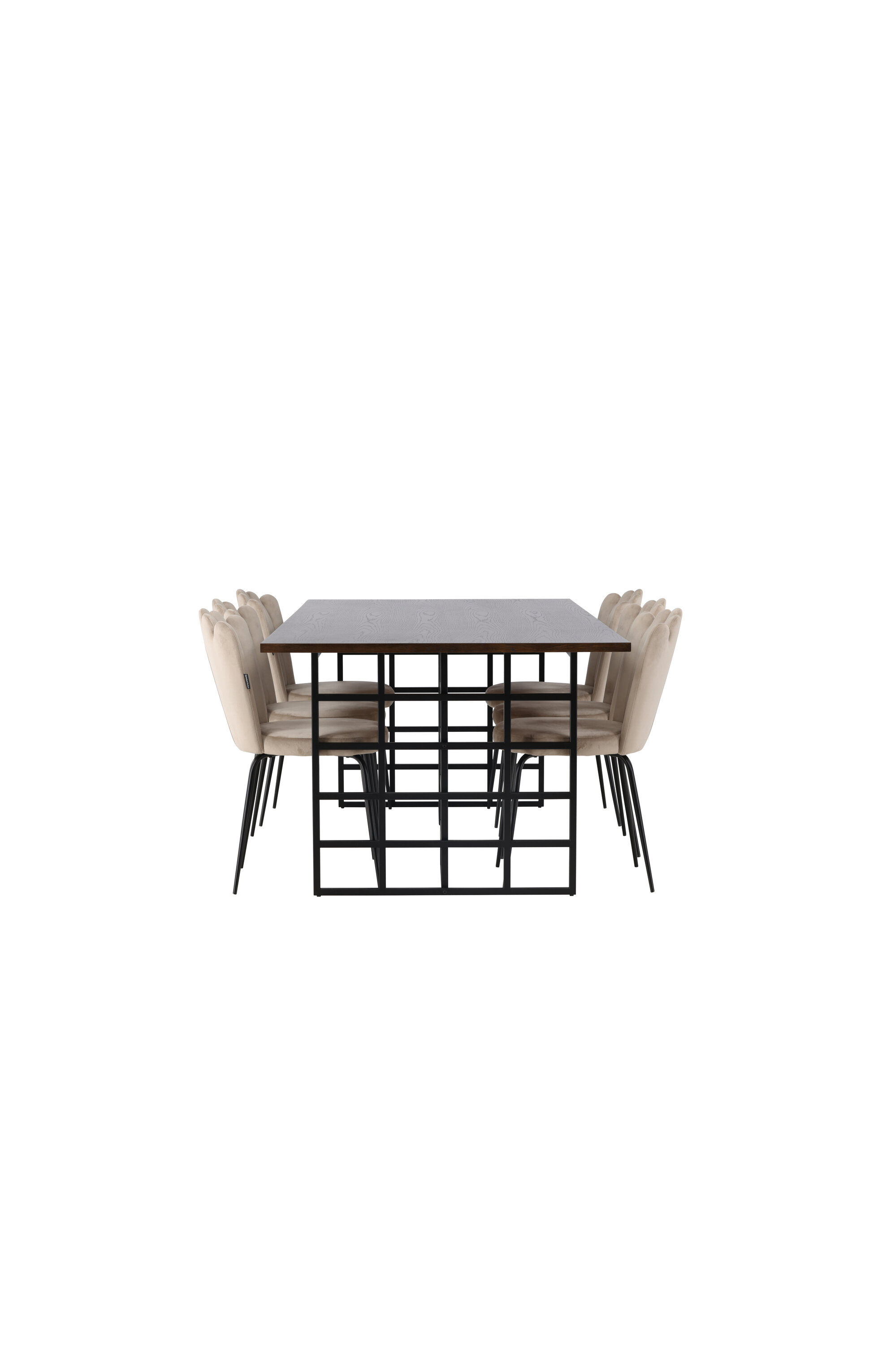 deLOHN Limhamn Téglalap alakú étkezőgarnitúra